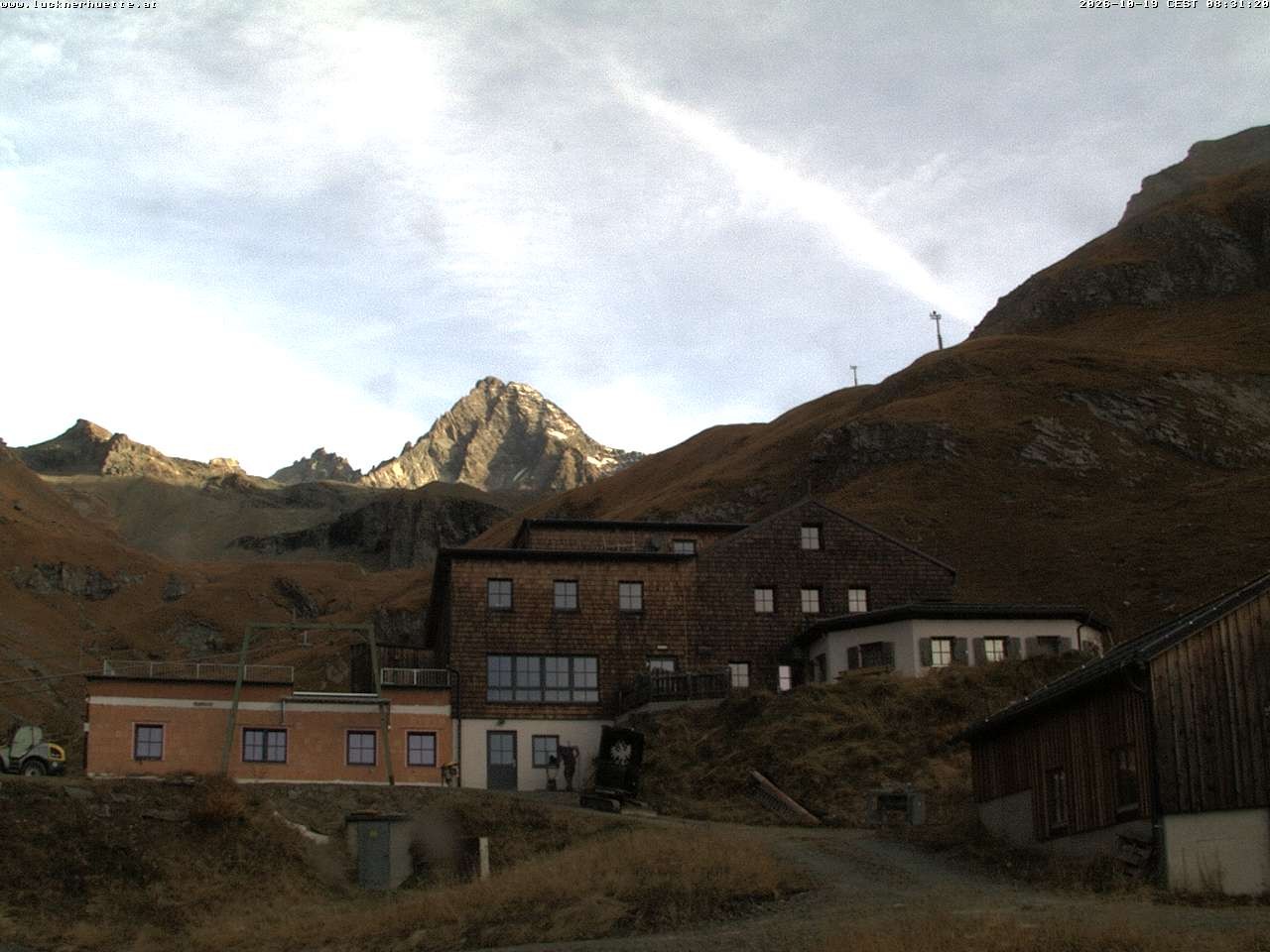 Archiv Foto Webcam Lucknerhütte am Großglockner