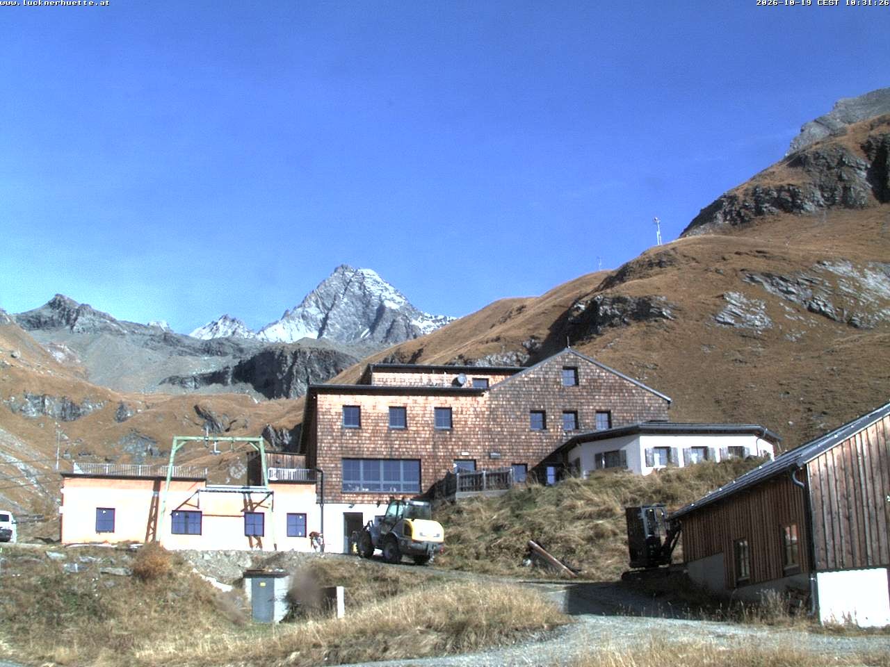 Archiv Foto Webcam Lucknerhütte am Großglockner