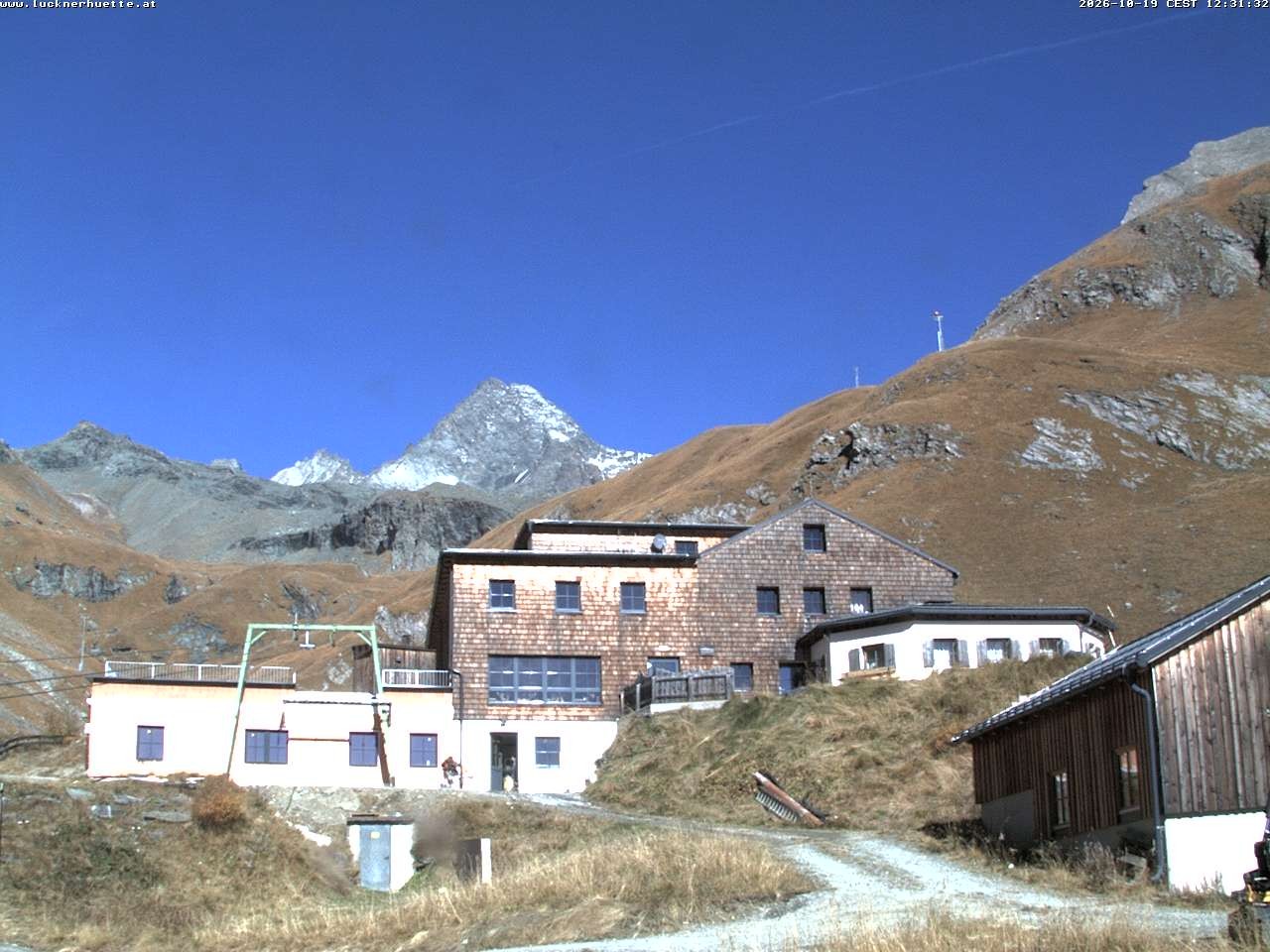 Archiv Foto Webcam Lucknerhütte am Großglockner