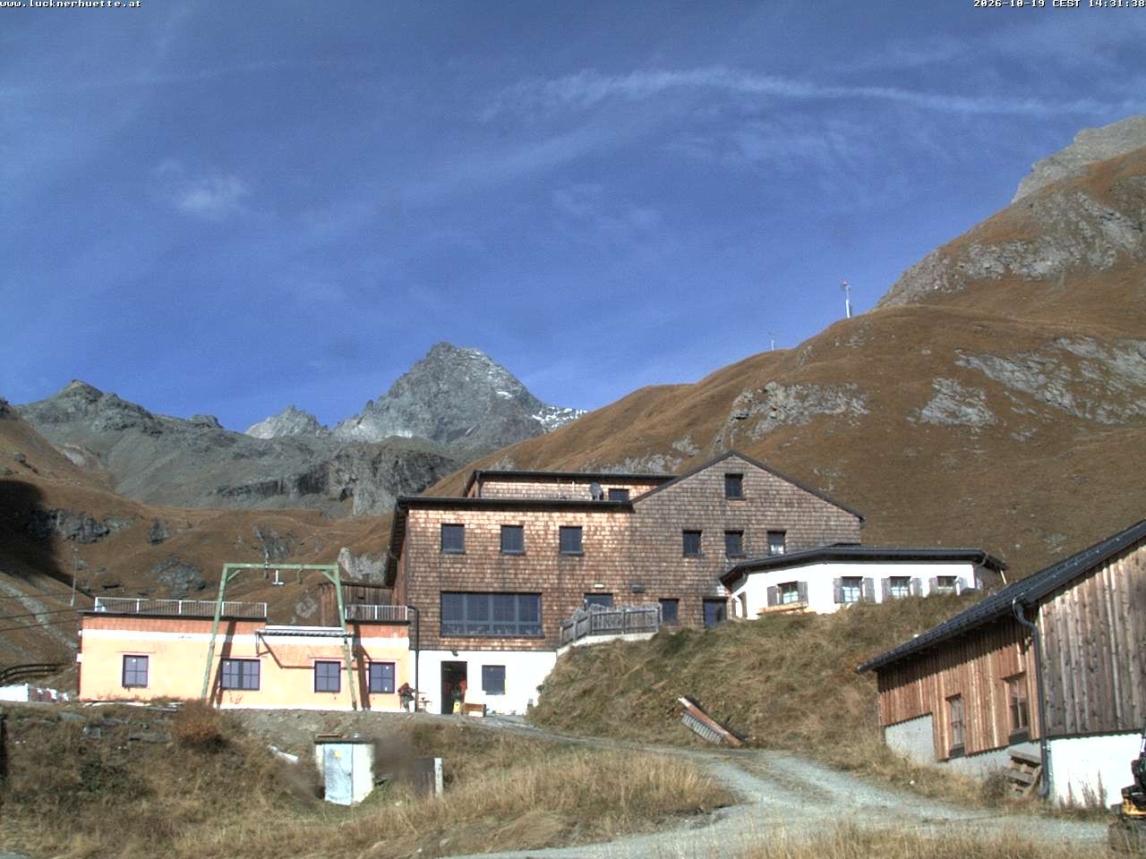 Archiv Foto Webcam Lucknerhütte am Großglockner