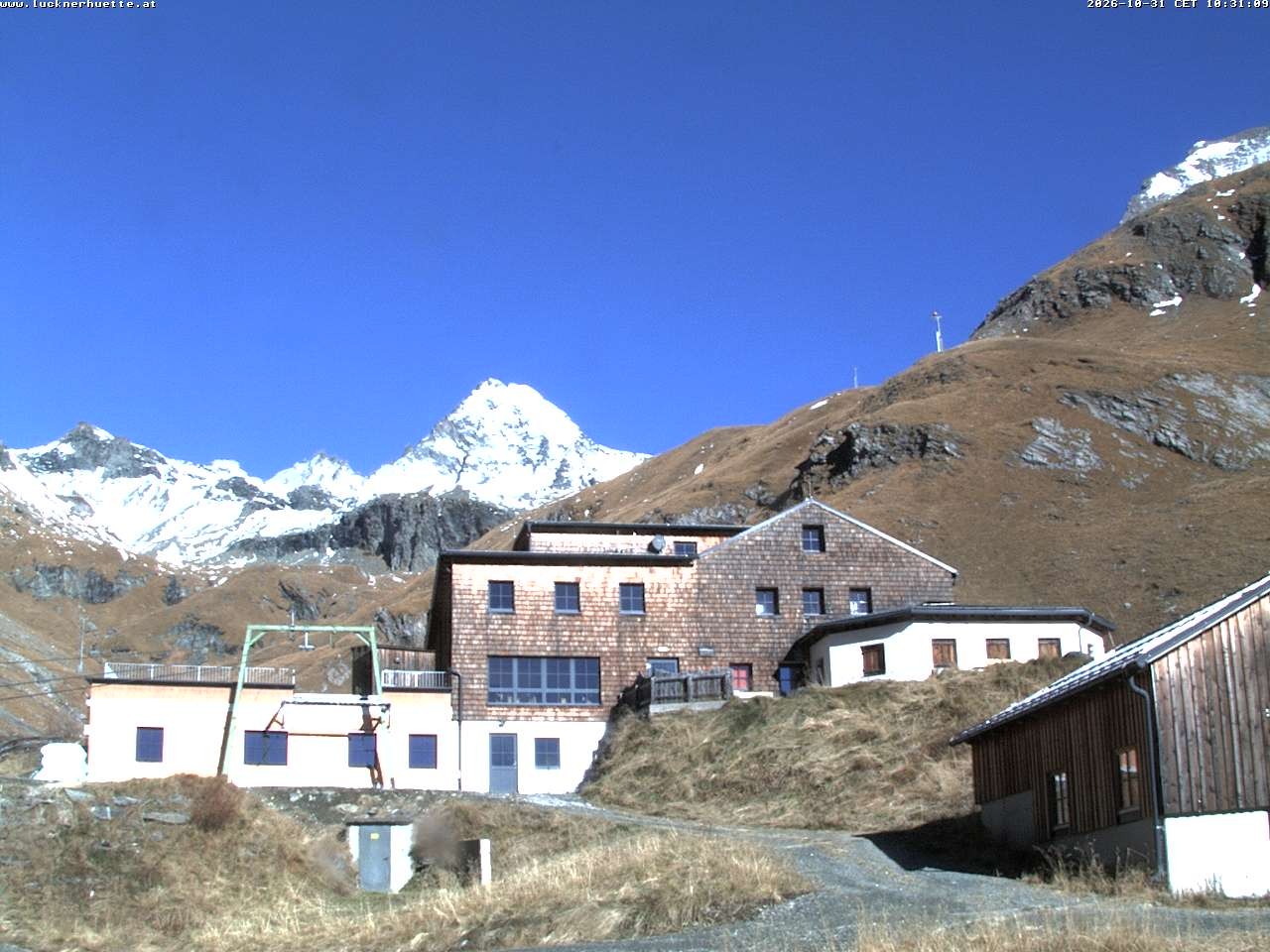 Archiv Foto Webcam Lucknerhütte am Großglockner