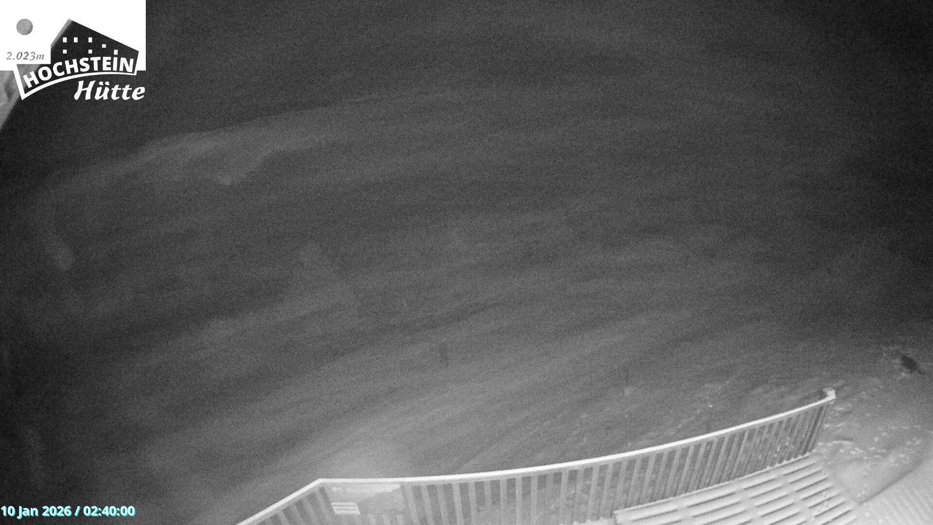 Archiv Foto Webcam Sicht von der Hochsteinhütte auf 2057 Meter