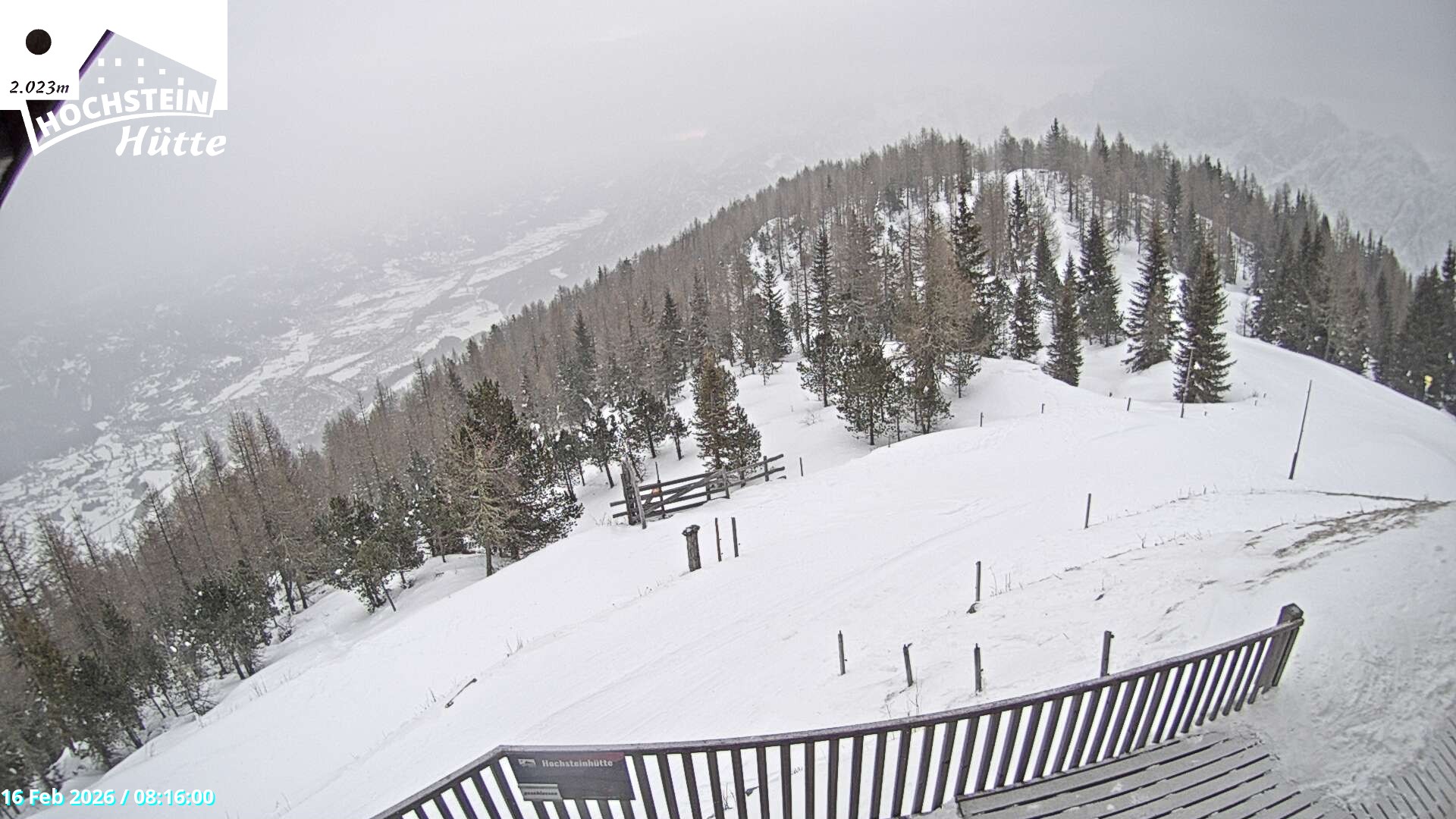 Archived image Webcam "Hochstein" mountain hut