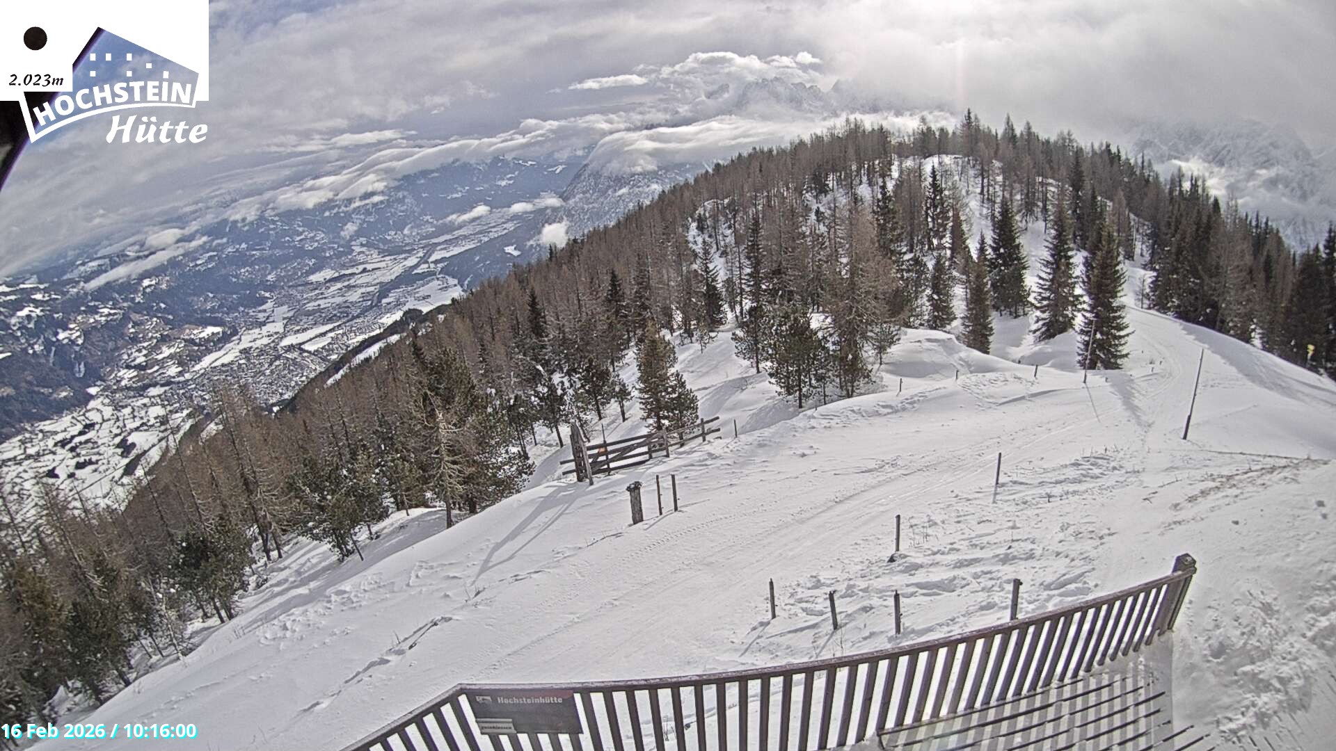 Archived image Webcam "Hochstein" mountain hut