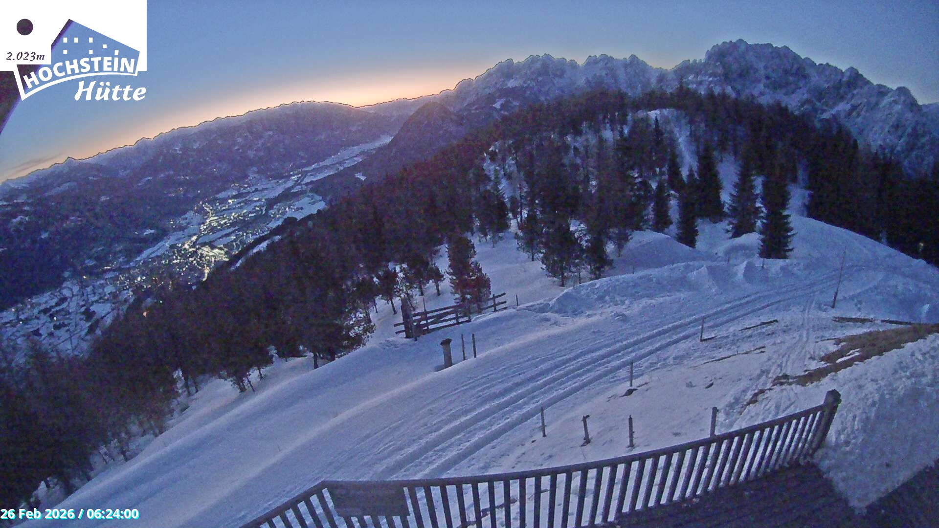 Archived image Webcam "Hochstein" mountain hut