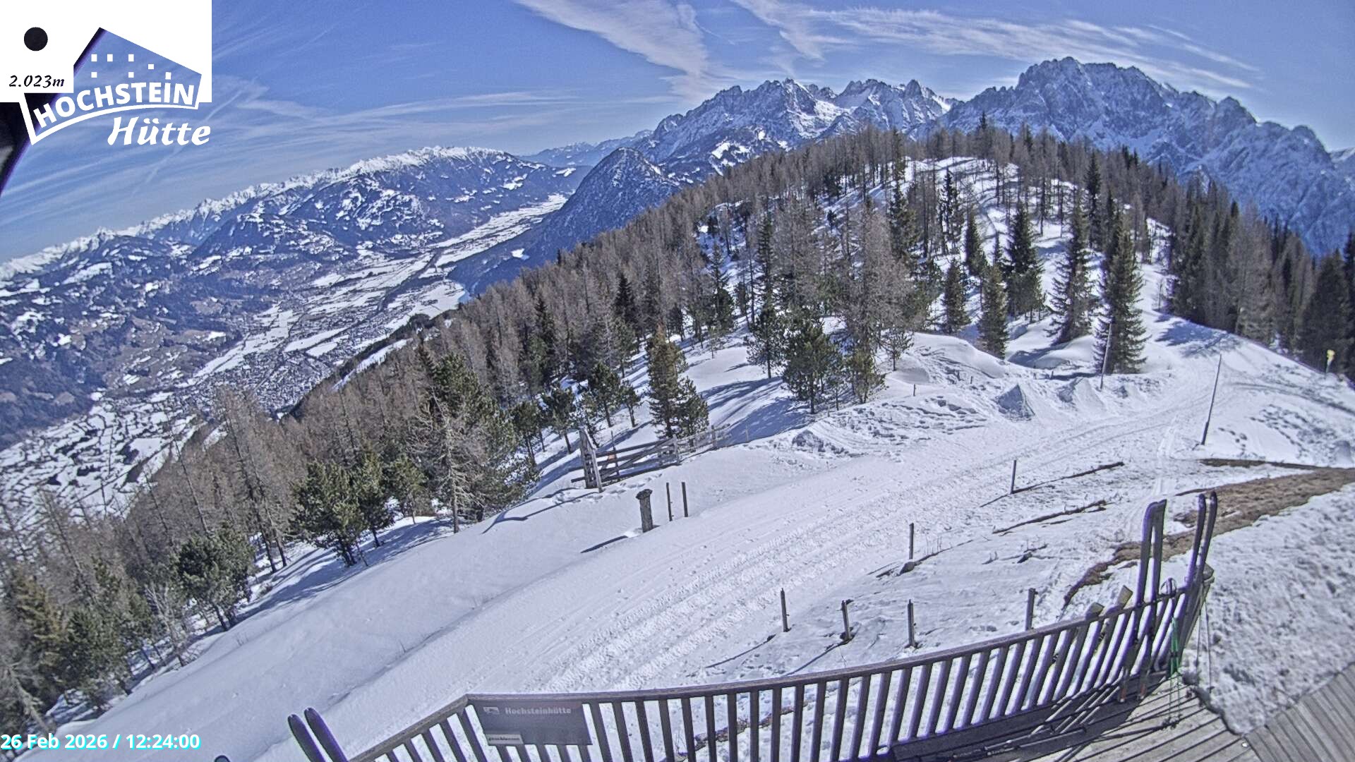 Archived image Webcam "Hochstein" mountain hut