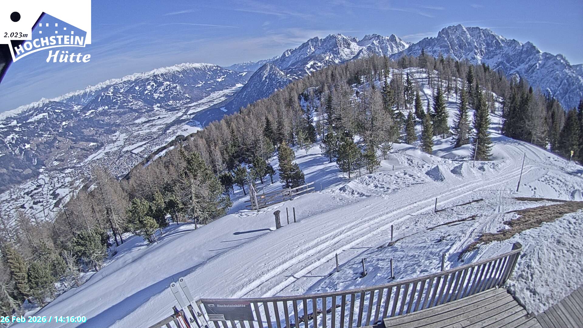 Archived image Webcam "Hochstein" mountain hut