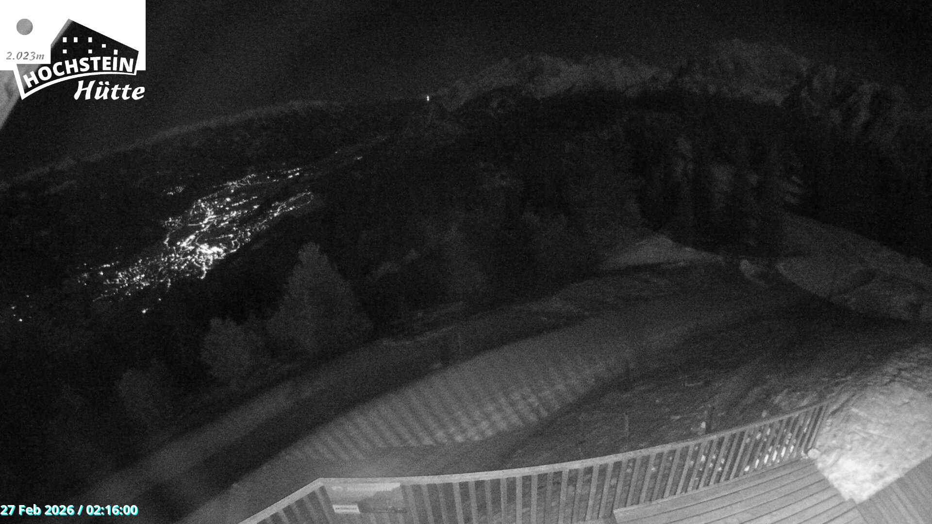 Archived image Webcam "Hochstein" mountain hut