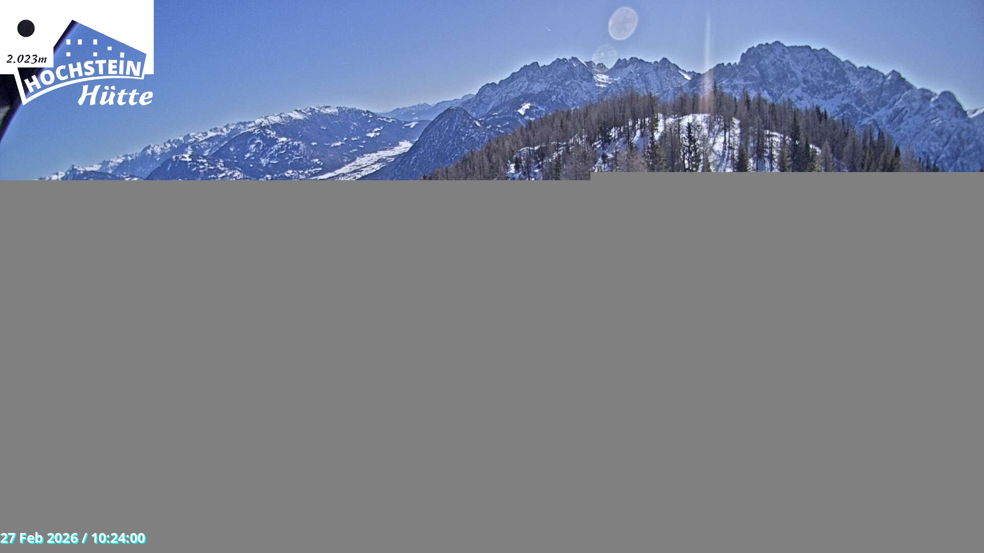 Archived image Webcam "Hochstein" mountain hut