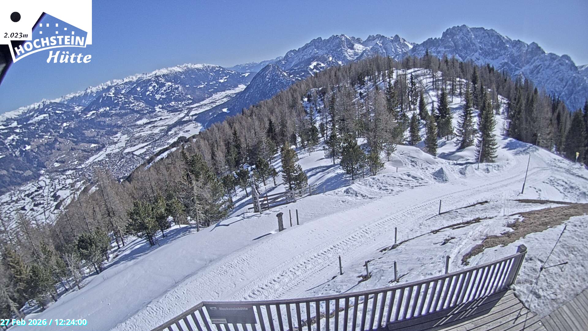 Archived image Webcam "Hochstein" mountain hut