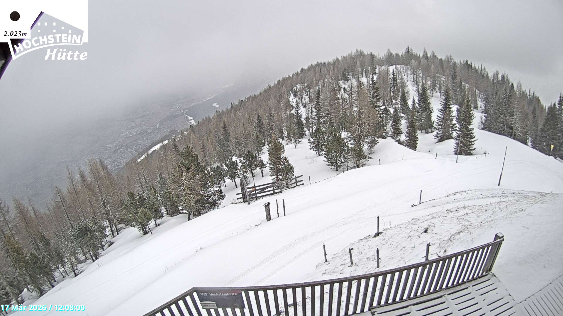 Archived image Webcam "Hochstein" mountain hut