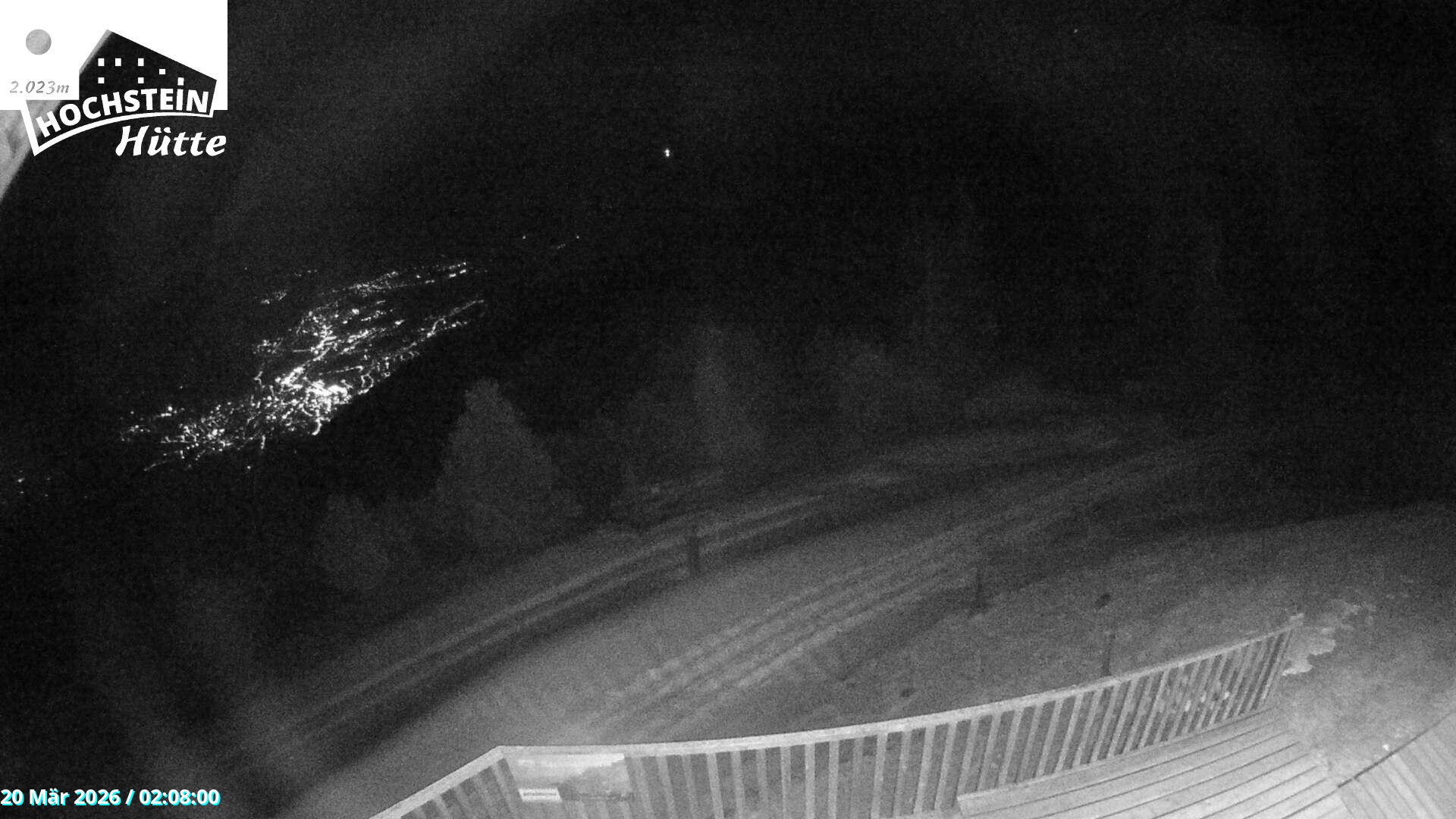 Archived image Webcam "Hochstein" mountain hut