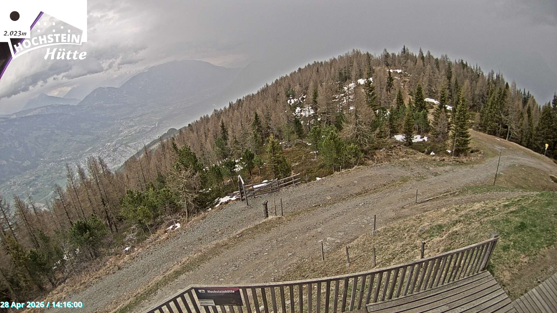 Archived image Webcam "Hochstein" mountain hut