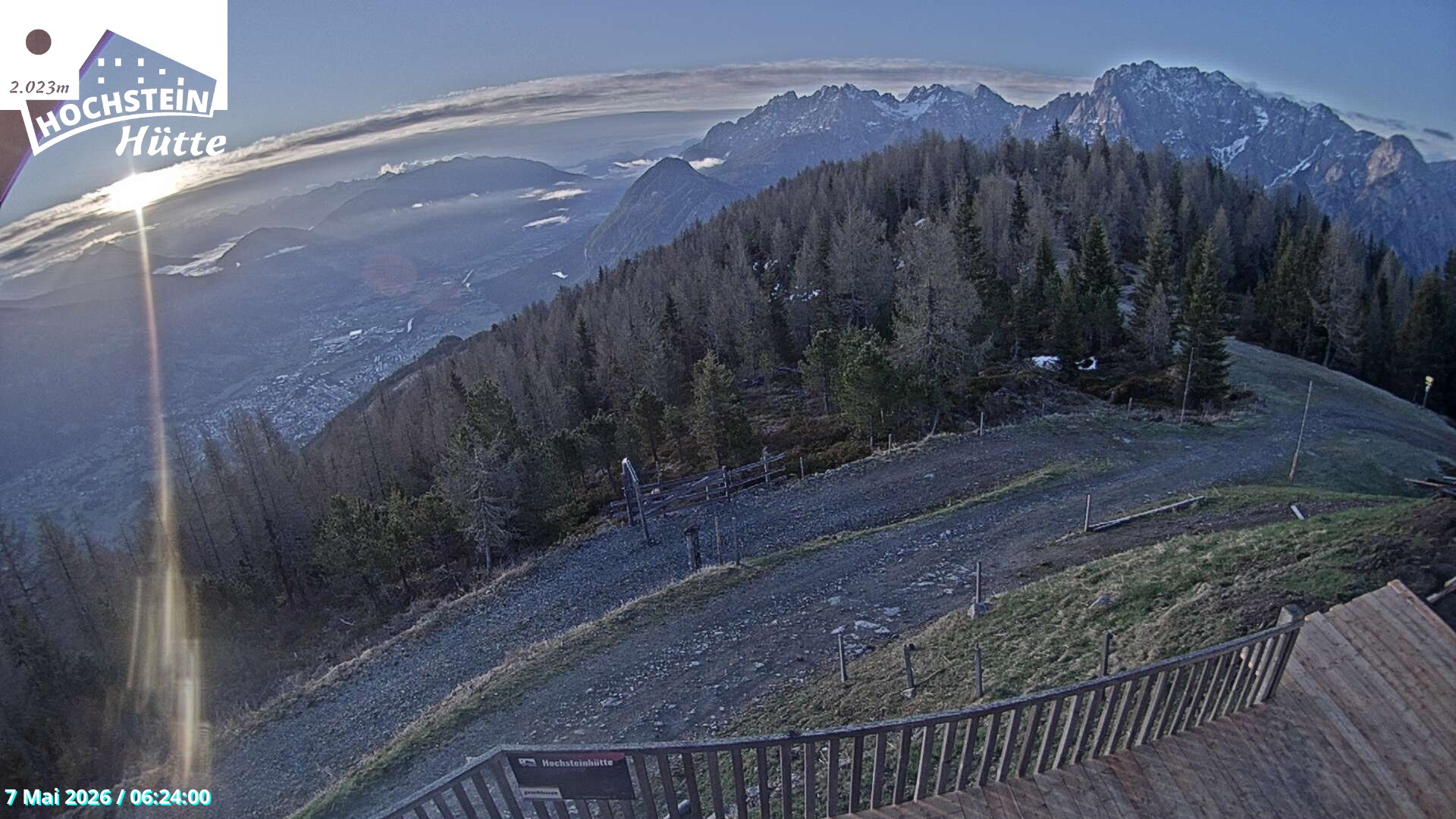 Archived image Webcam "Hochstein" mountain hut