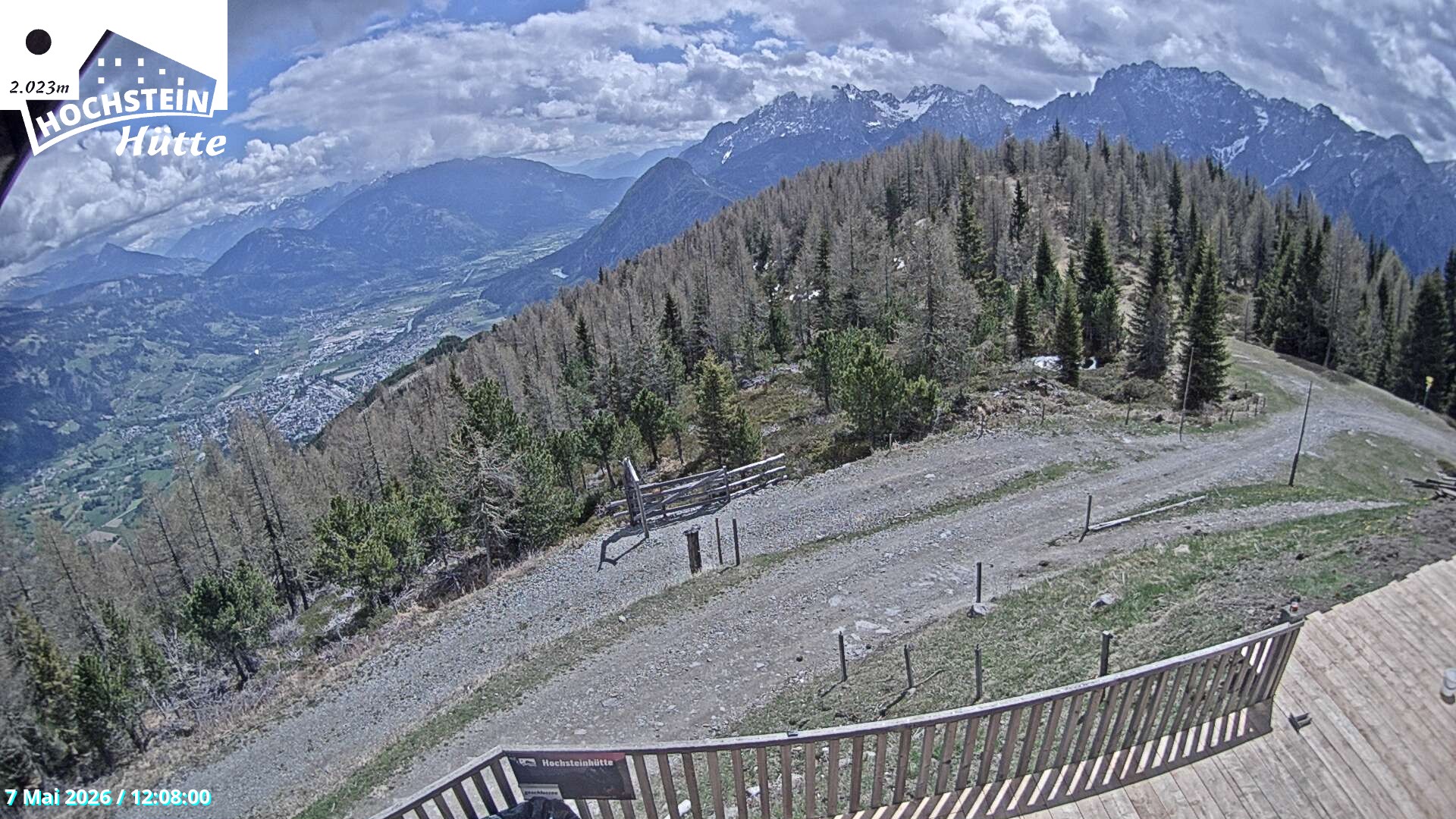 Archived image Webcam "Hochstein" mountain hut