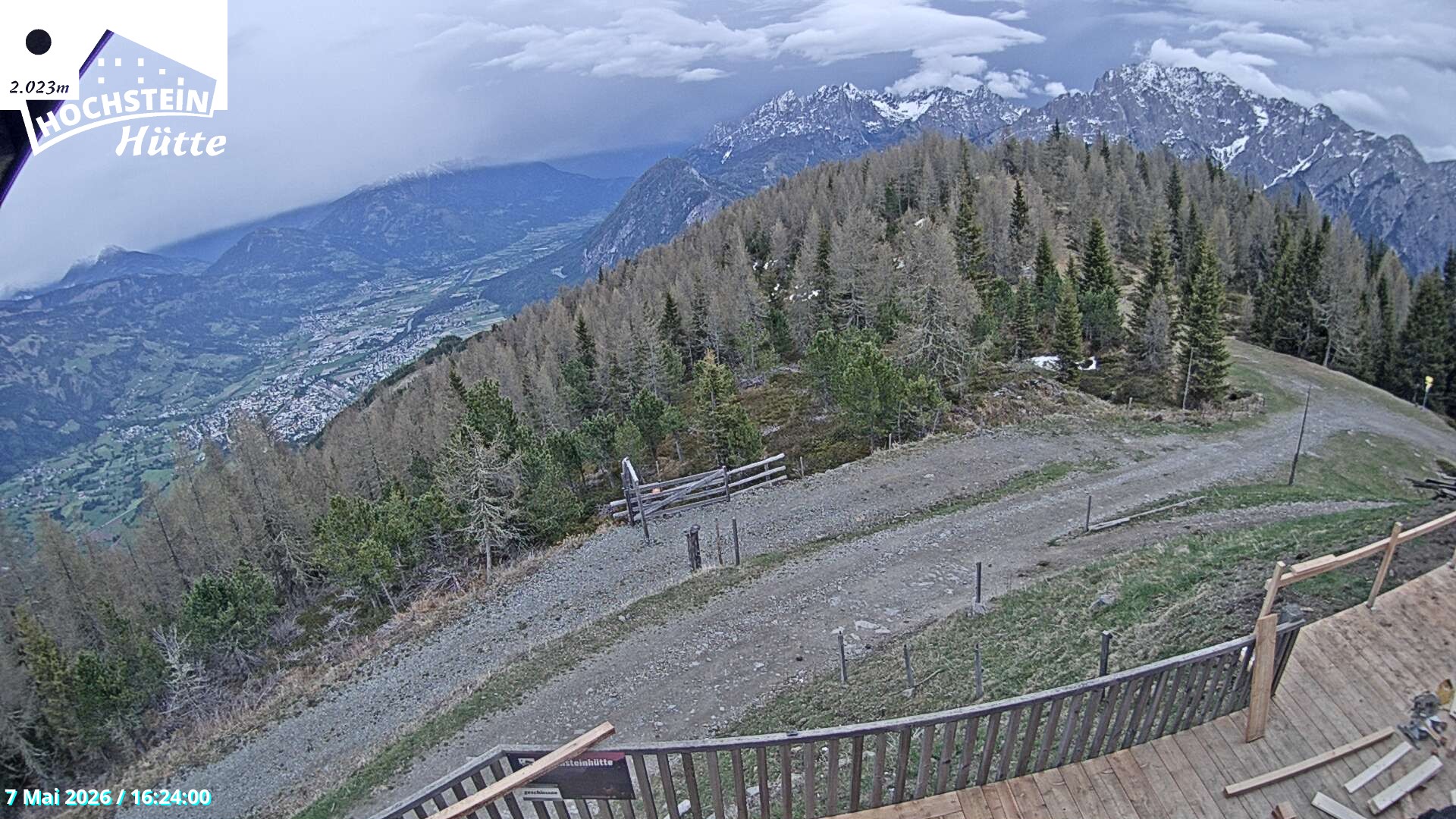 Archived image Webcam "Hochstein" mountain hut
