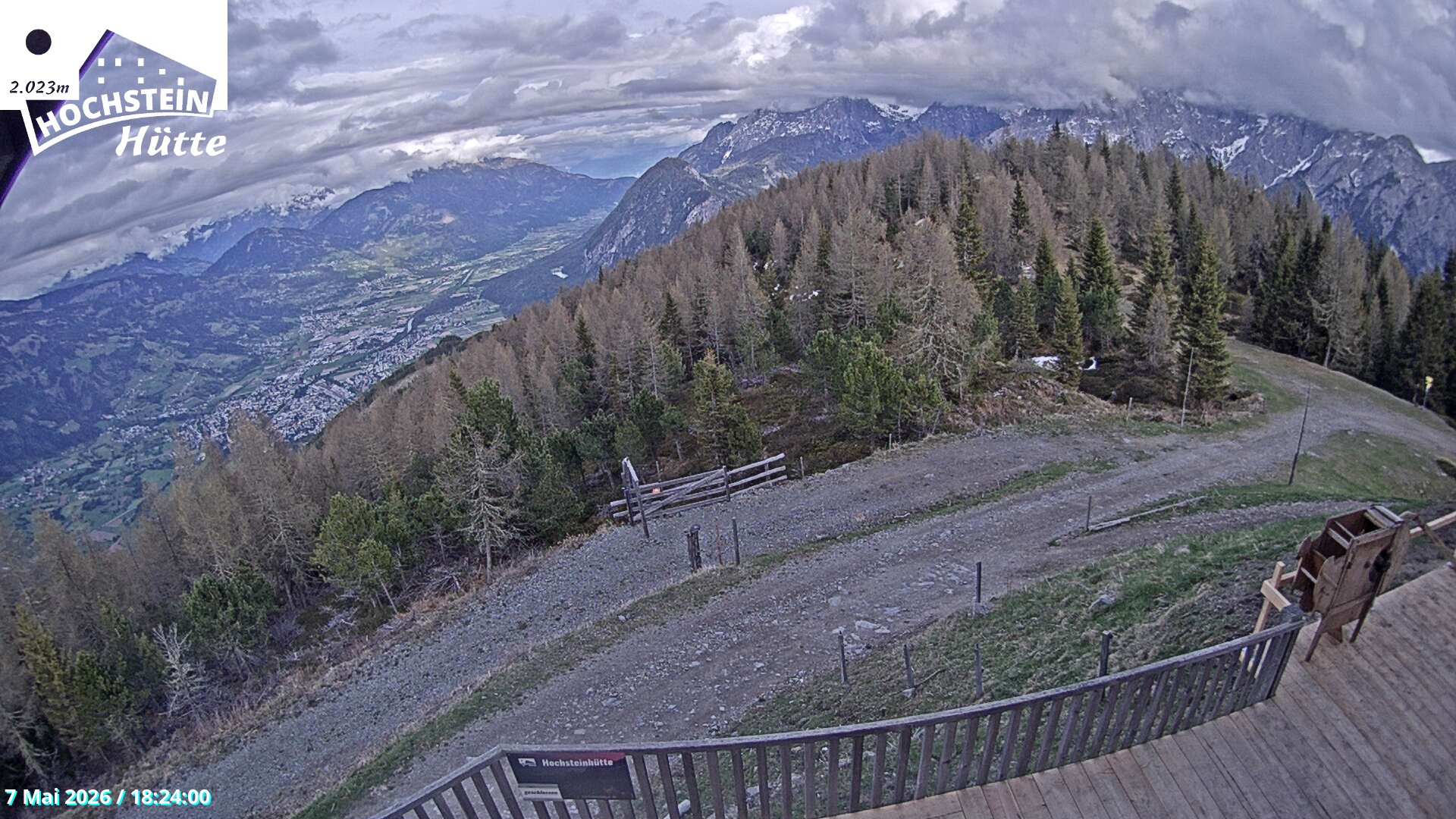 Archived image Webcam "Hochstein" mountain hut