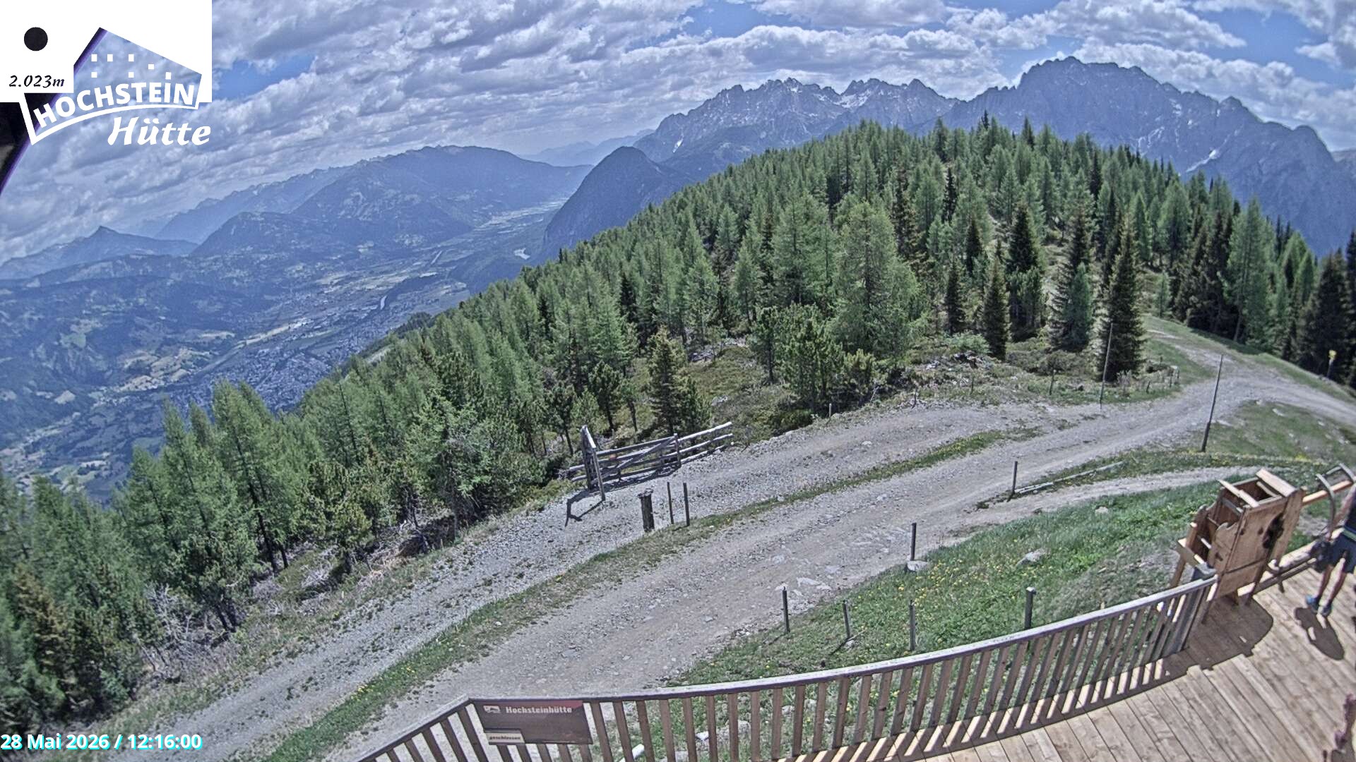Archived image Webcam "Hochstein" mountain hut