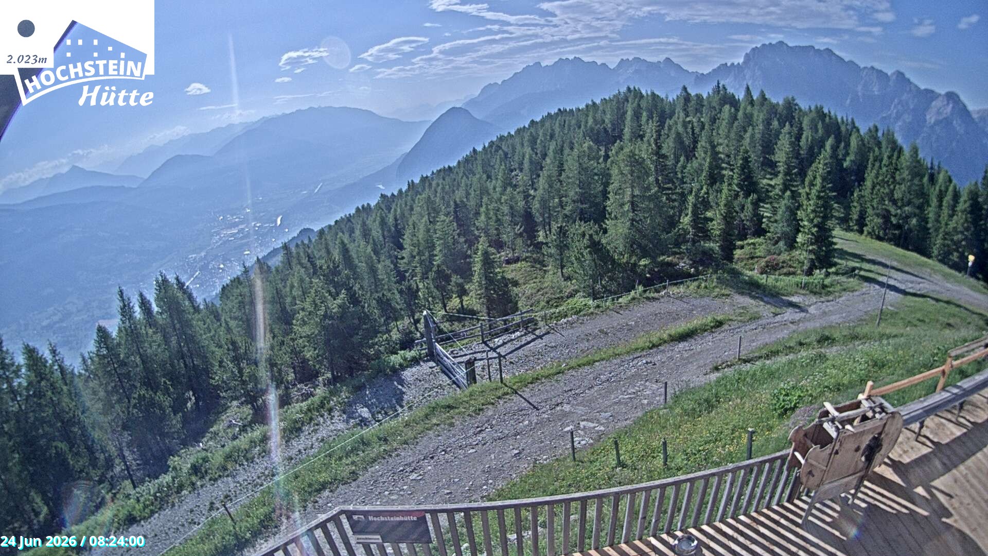 Archived image Webcam "Hochstein" mountain hut