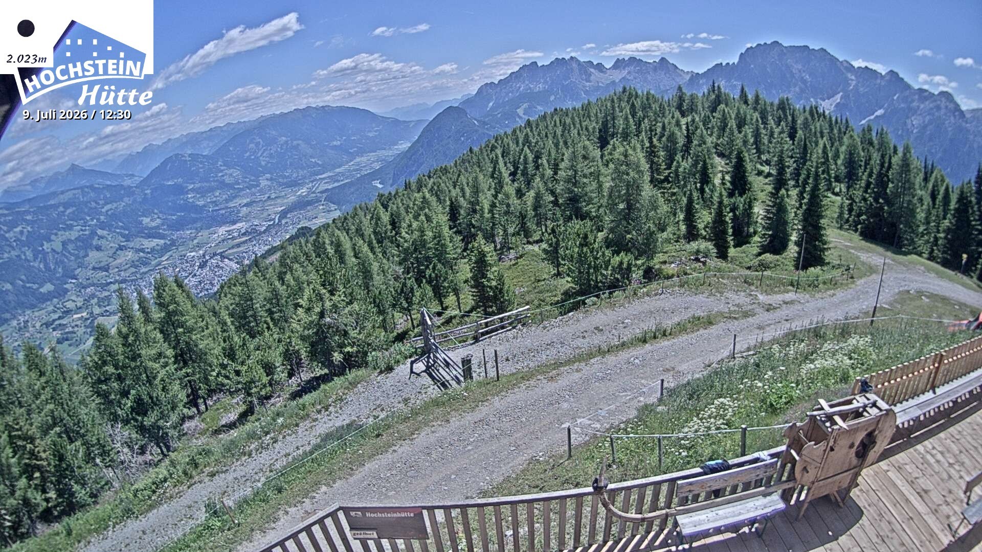 Archived image Webcam "Hochstein" mountain hut