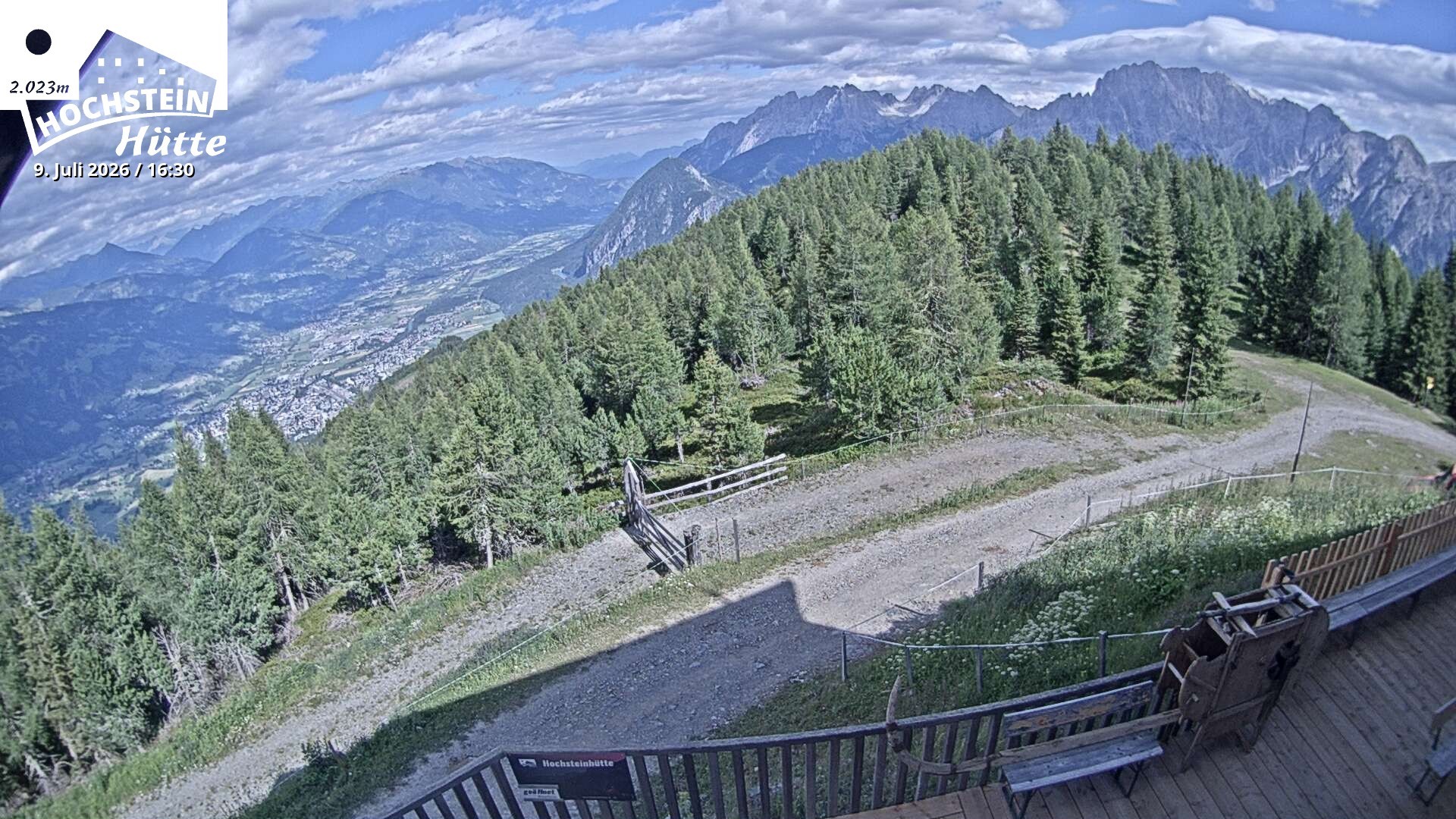 Archived image Webcam "Hochstein" mountain hut