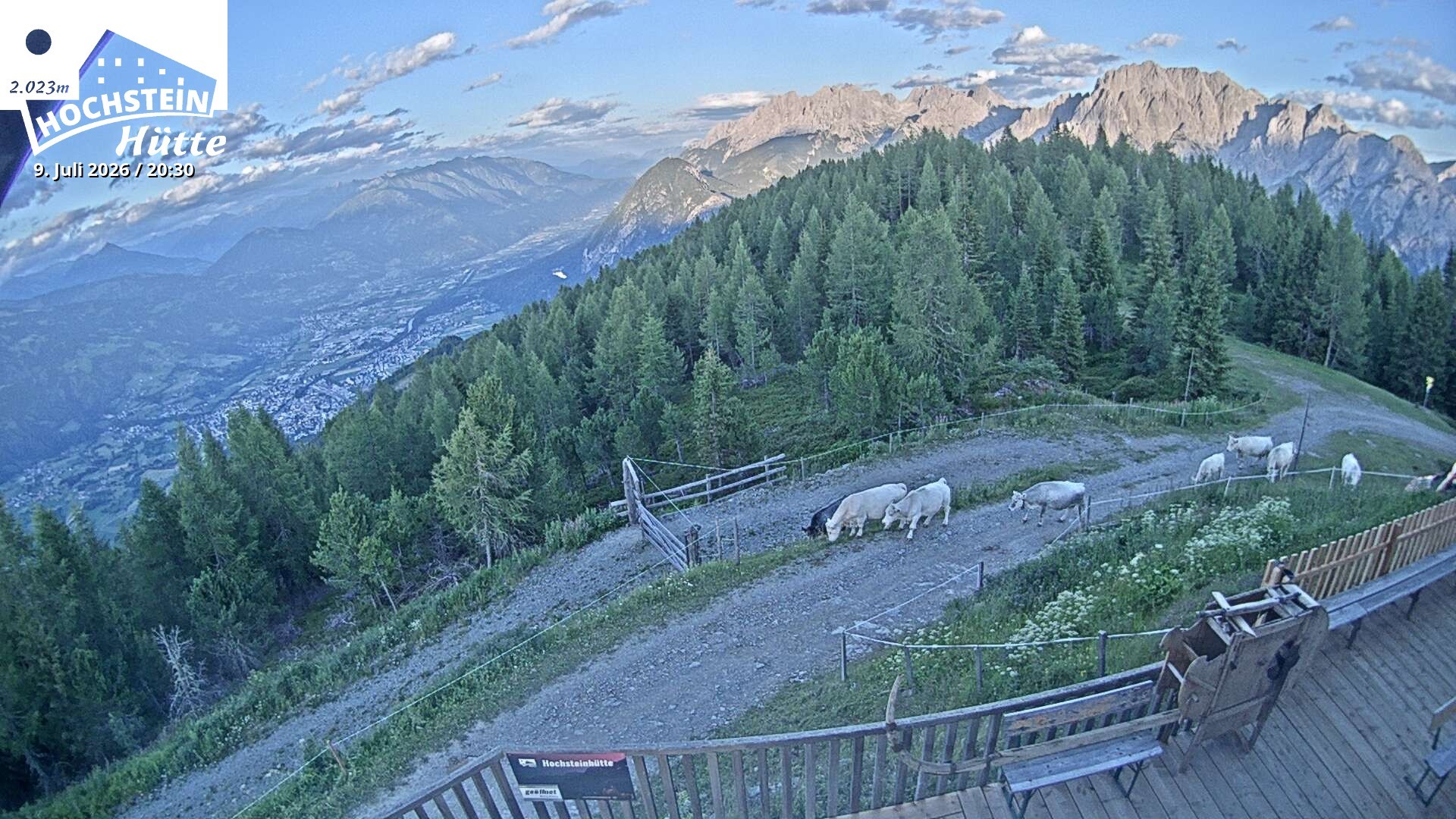 Archived image Webcam "Hochstein" mountain hut