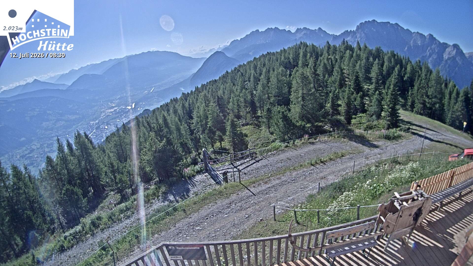 Archived image Webcam "Hochstein" mountain hut