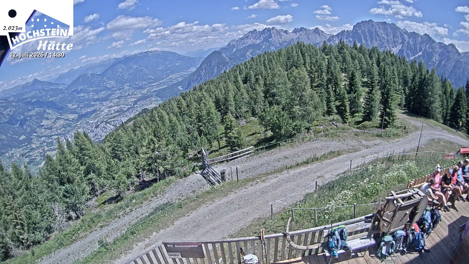 Archived image Webcam "Hochstein" mountain hut