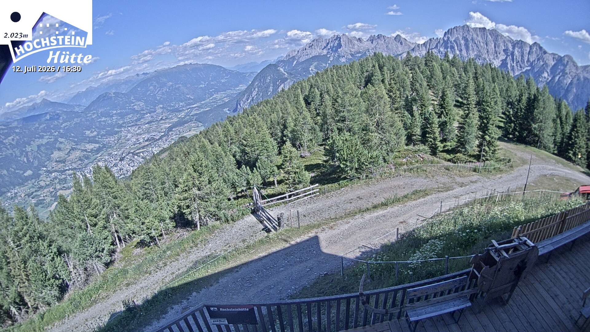 Archived image Webcam "Hochstein" mountain hut