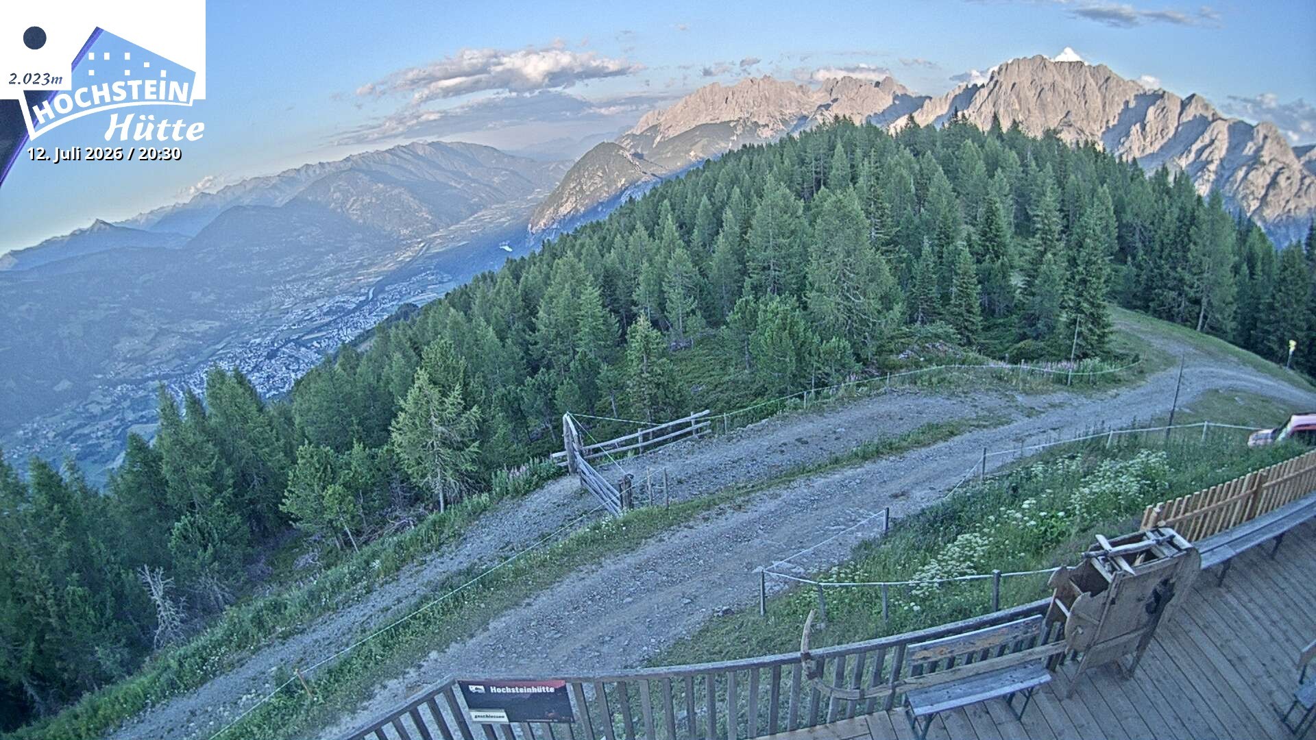 Archived image Webcam "Hochstein" mountain hut