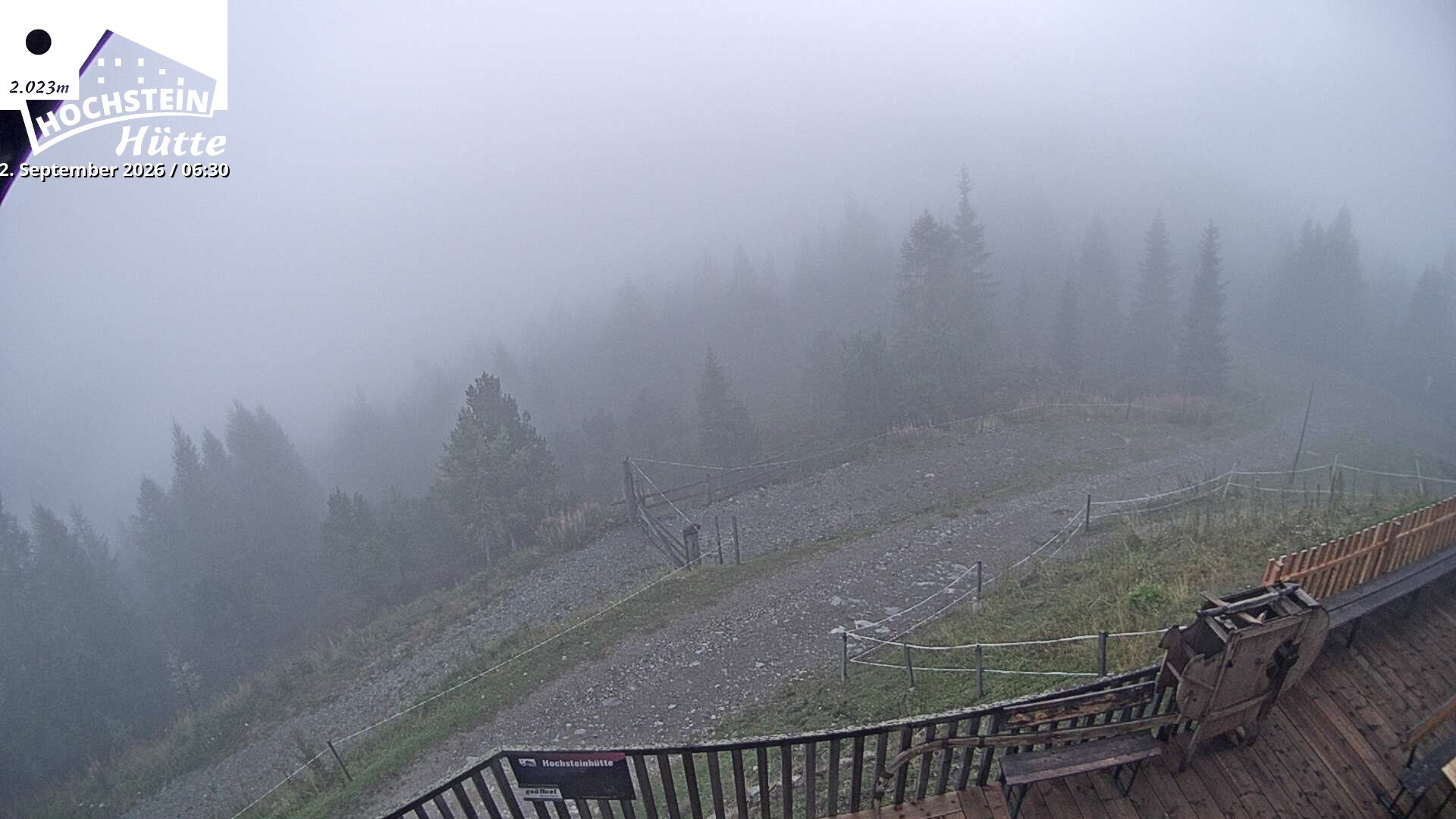 Archived image Webcam "Hochstein" mountain hut