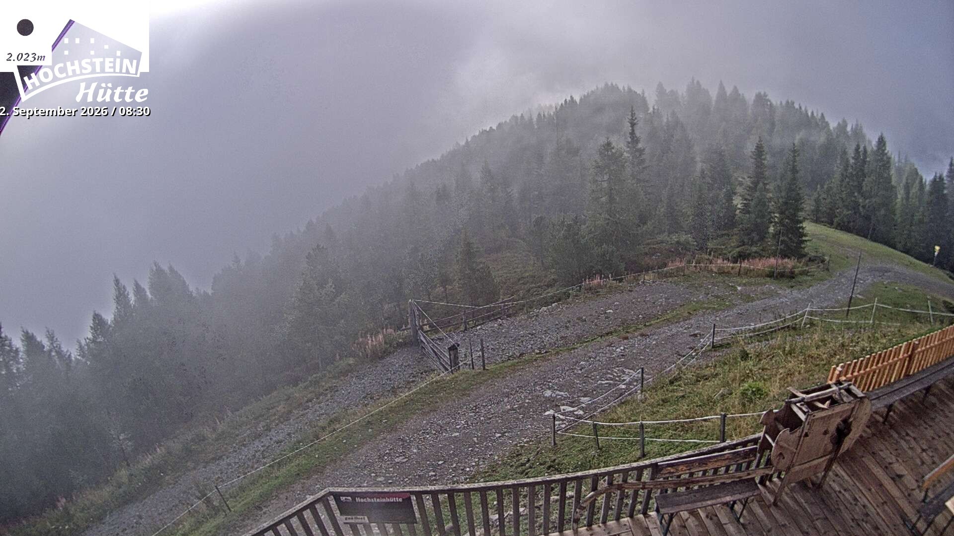 Archived image Webcam "Hochstein" mountain hut