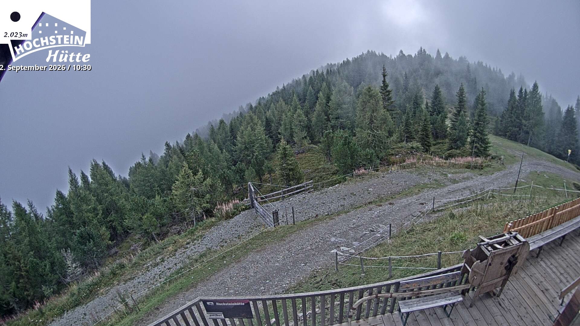 Archived image Webcam "Hochstein" mountain hut