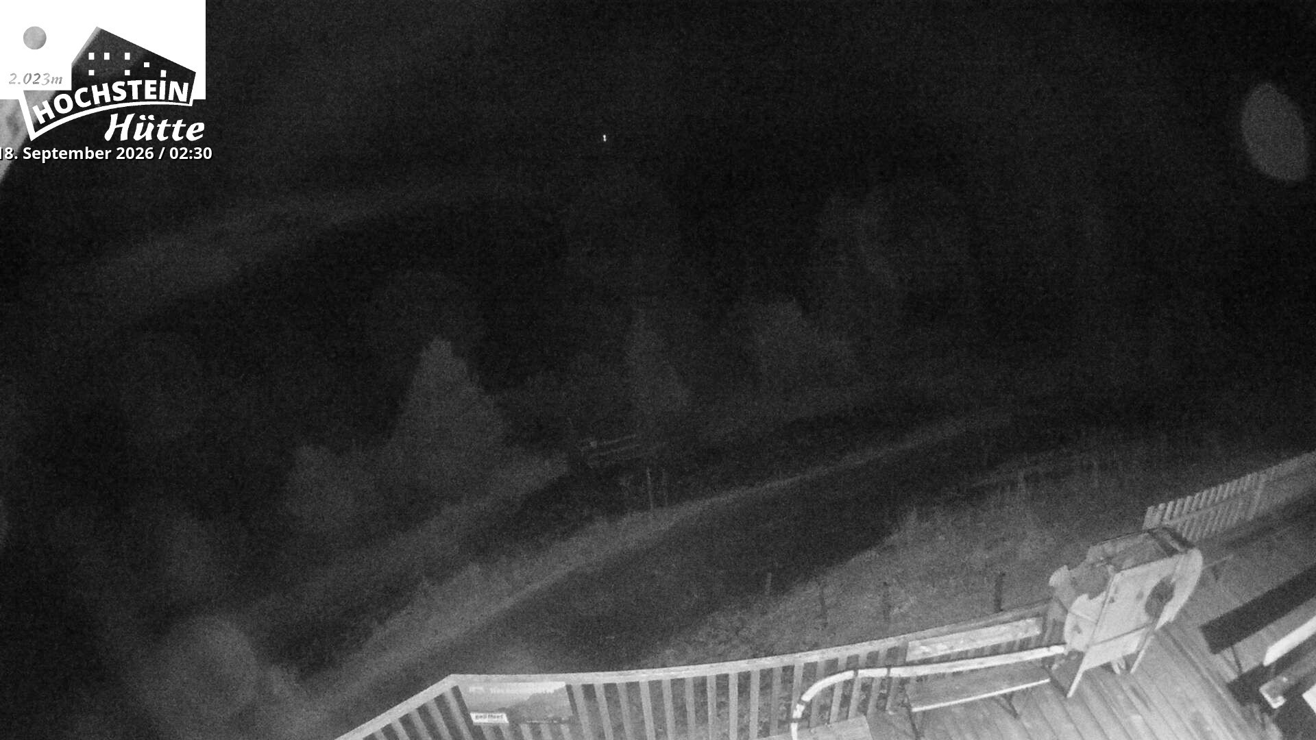 Archived image Webcam "Hochstein" mountain hut