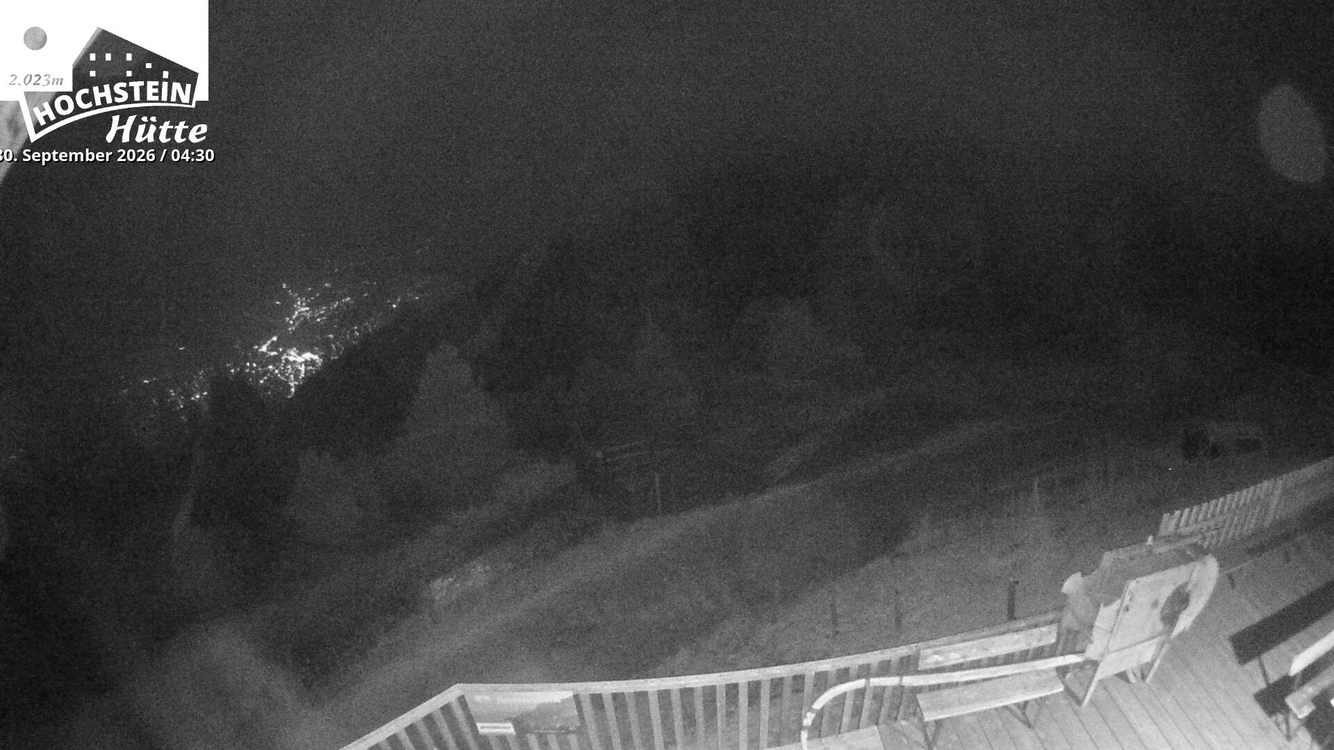 Archived image Webcam "Hochstein" mountain hut