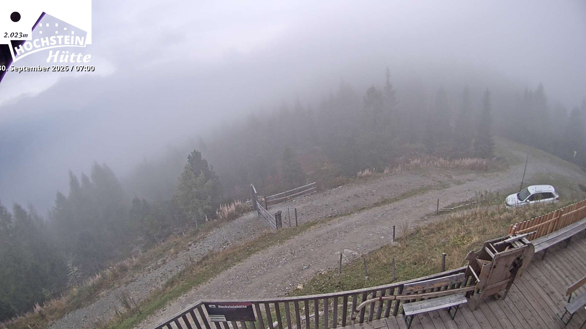 Archived image Webcam "Hochstein" mountain hut