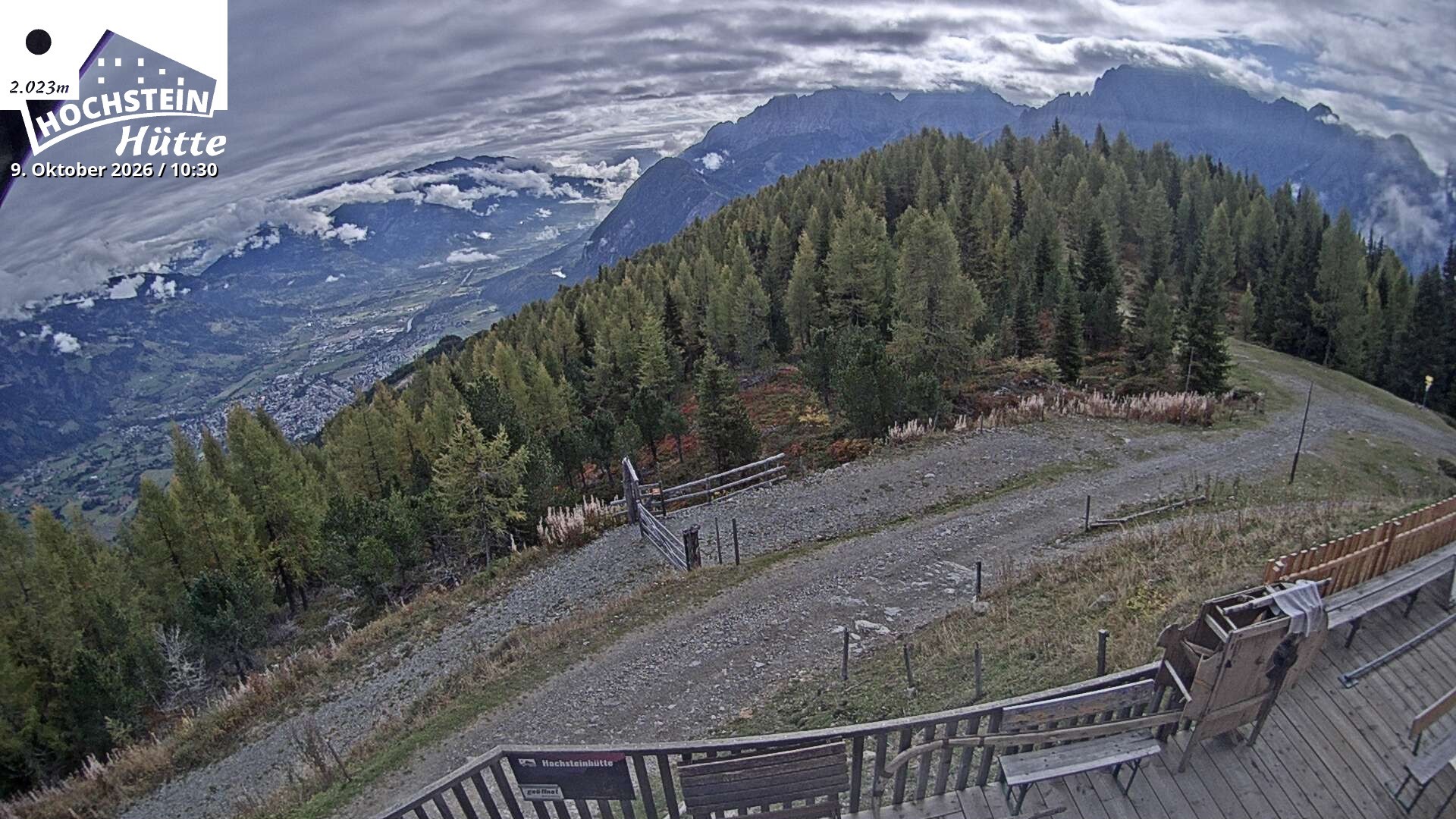 Archived image Webcam "Hochstein" mountain hut