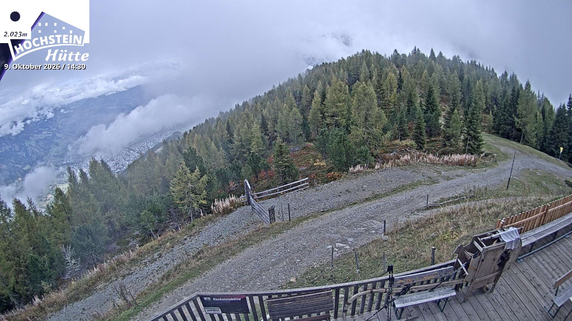 Archived image Webcam "Hochstein" mountain hut