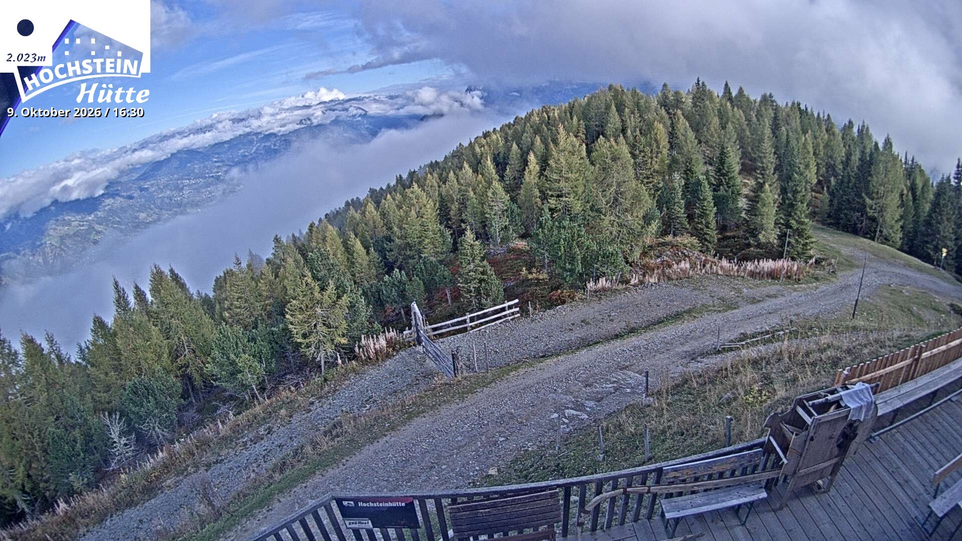 Archived image Webcam "Hochstein" mountain hut