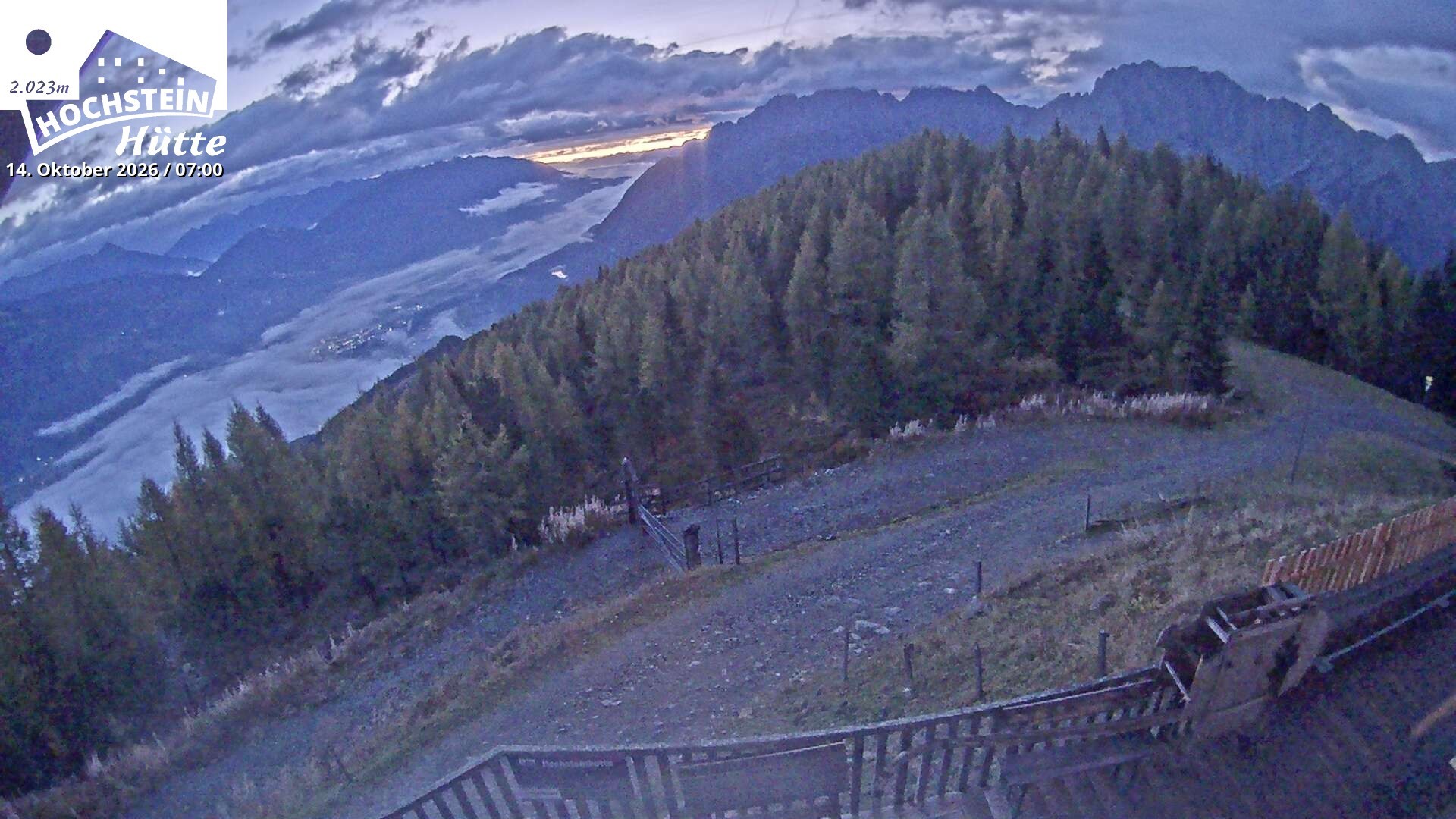 Archived image Webcam "Hochstein" mountain hut