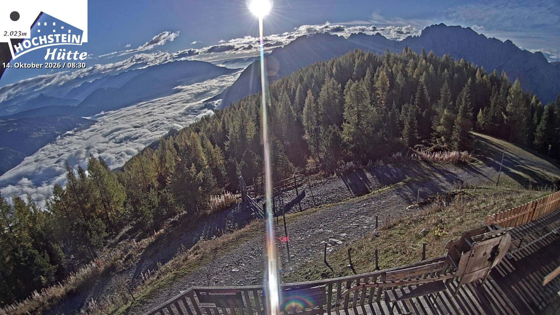 Archived image Webcam "Hochstein" mountain hut