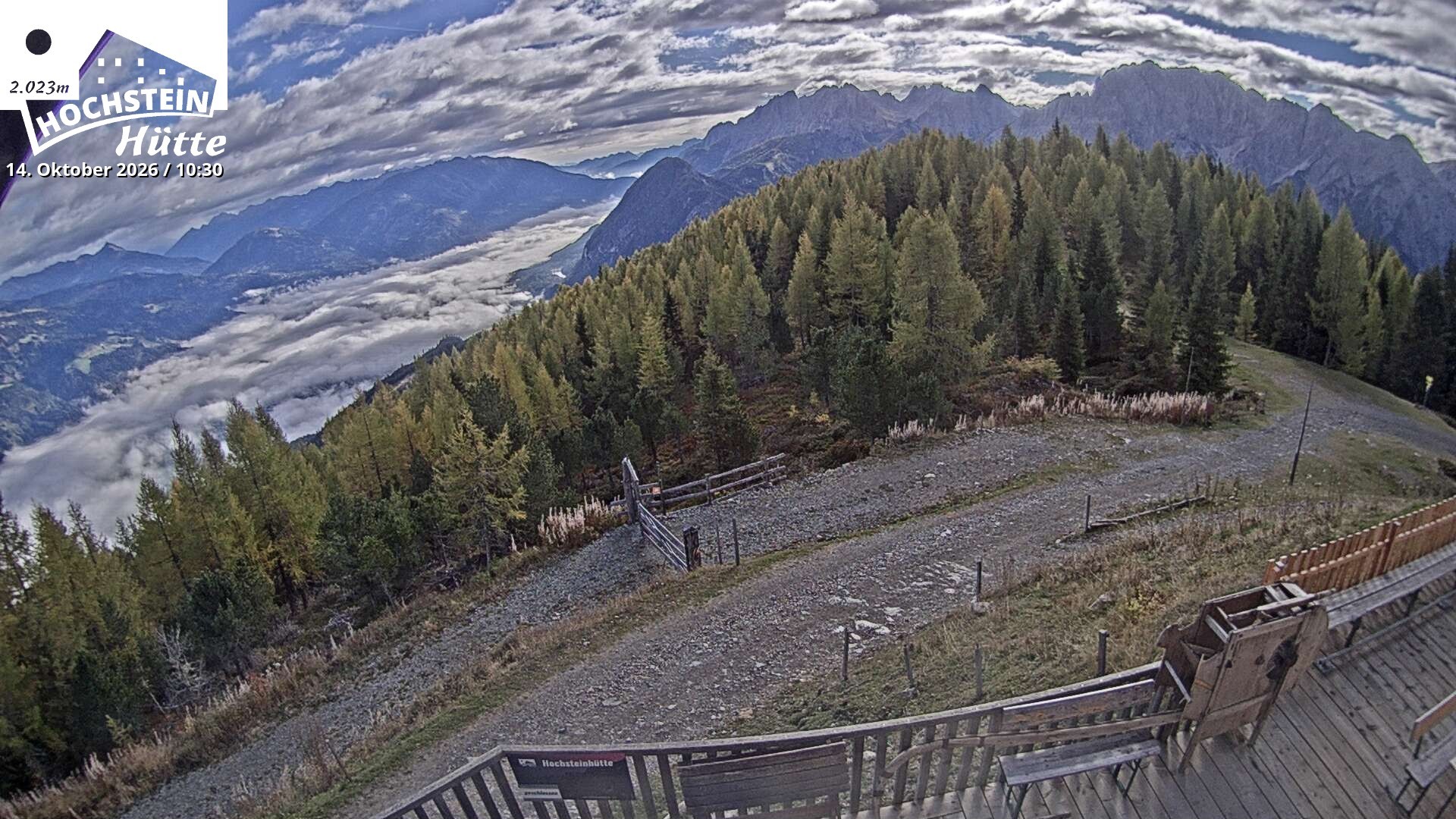 Archived image Webcam "Hochstein" mountain hut