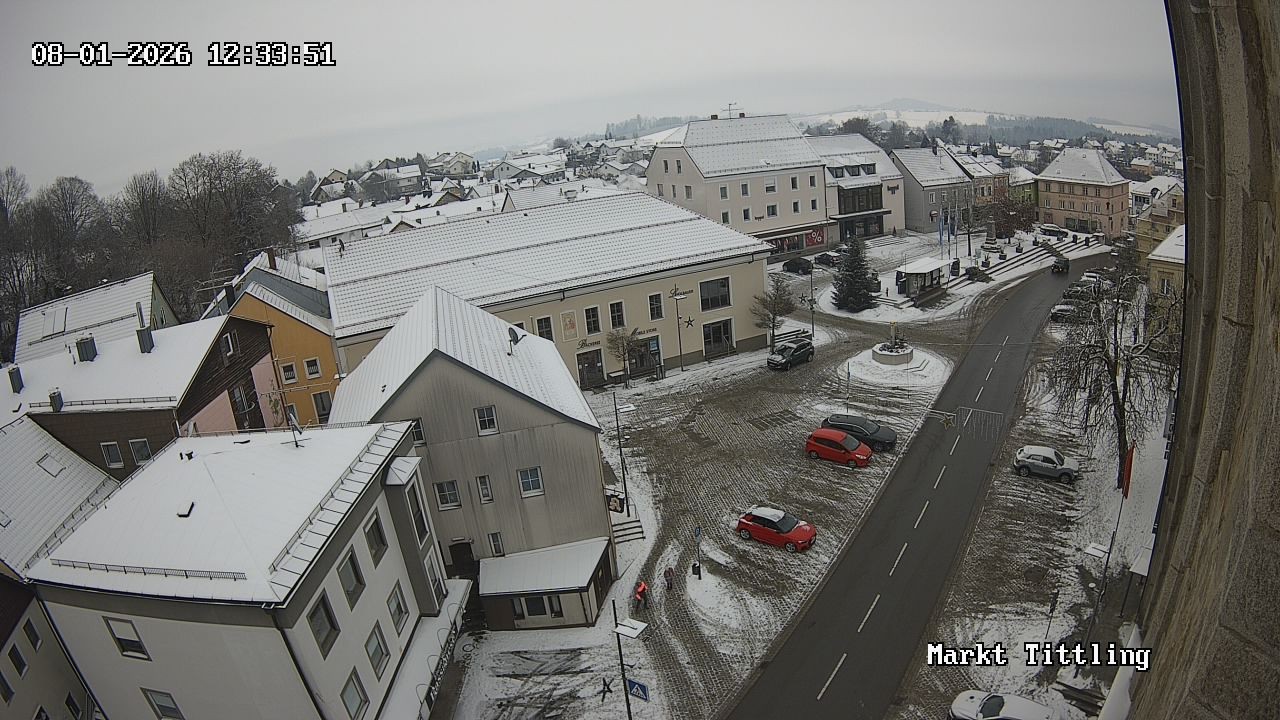 Archived image Webcam Tittling Market Square