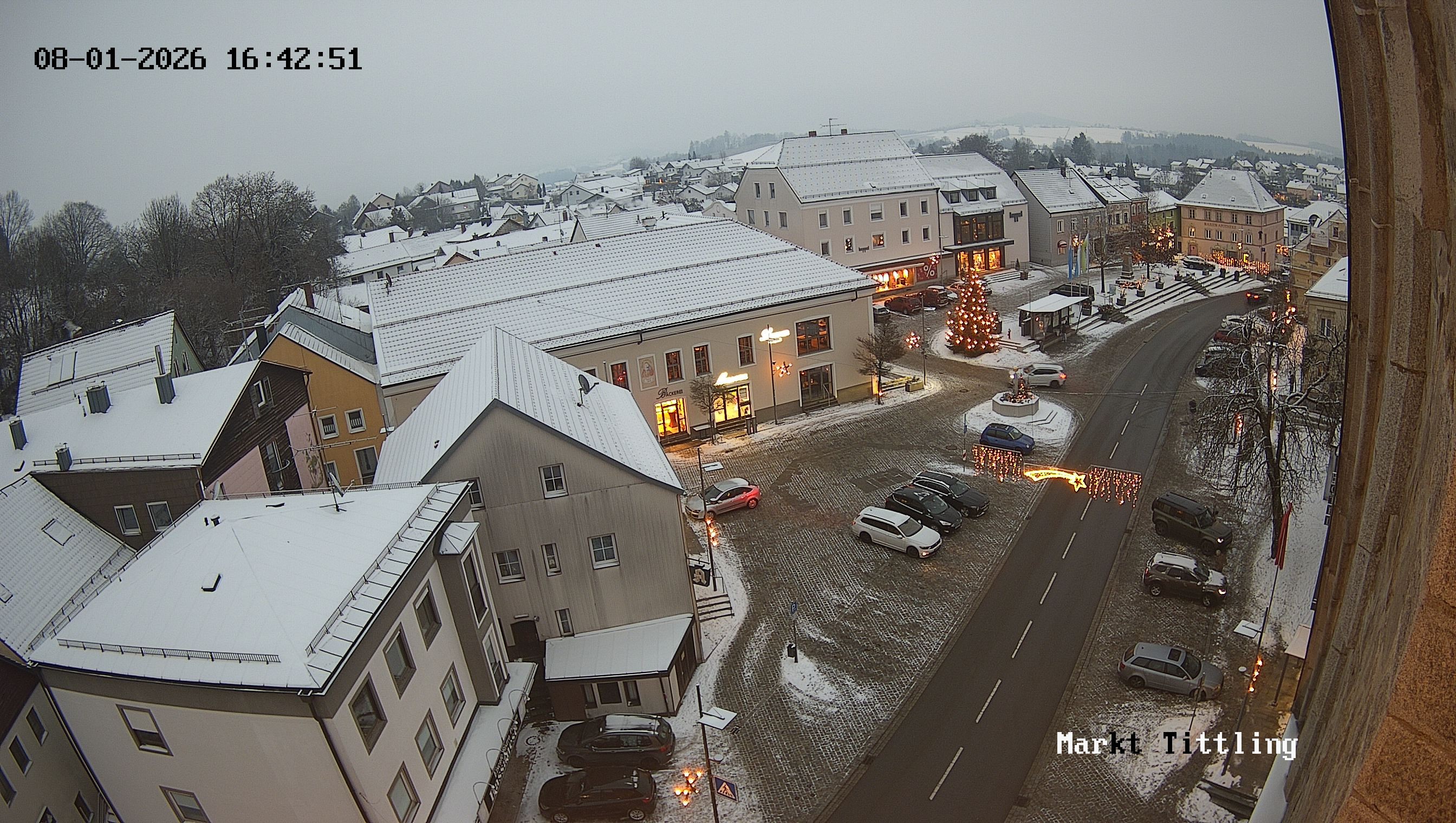 Archived image Webcam Tittling Market Square