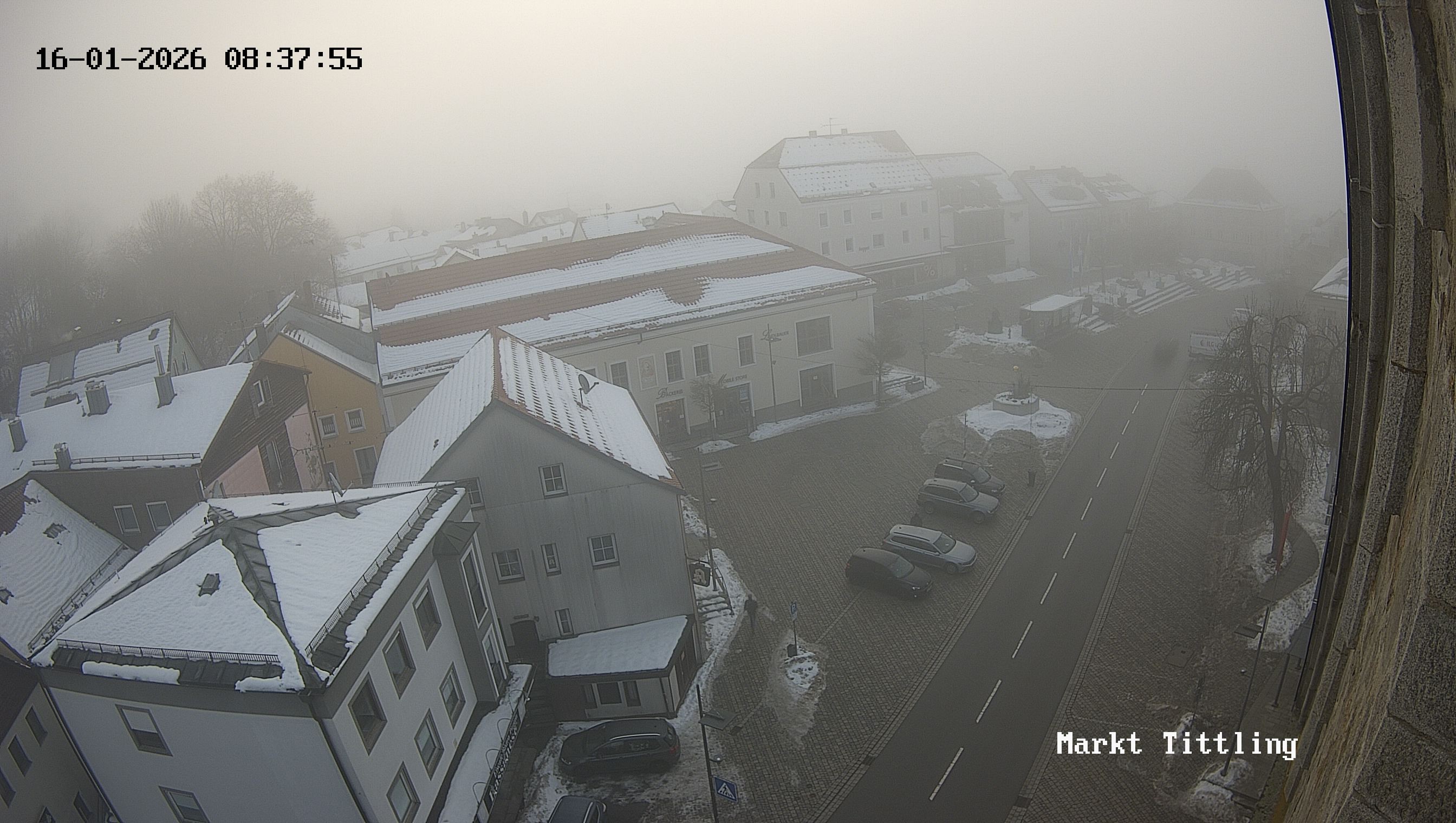 Archiv Foto Webcam Marktplatz in Tittling