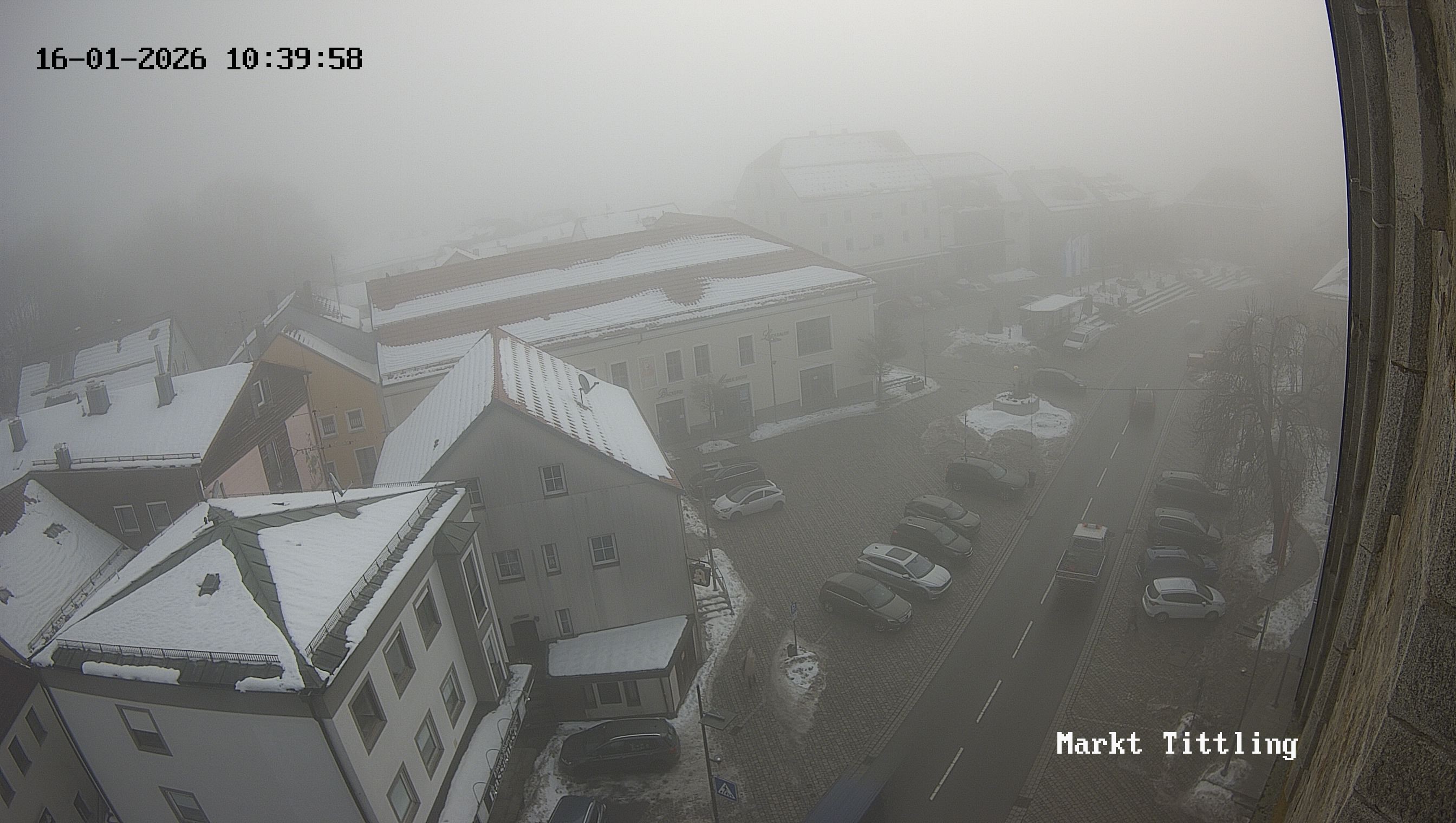 Archiv Foto Webcam Marktplatz in Tittling