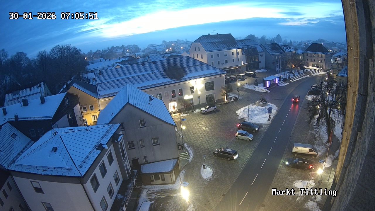 Archived image Webcam Tittling Market Square