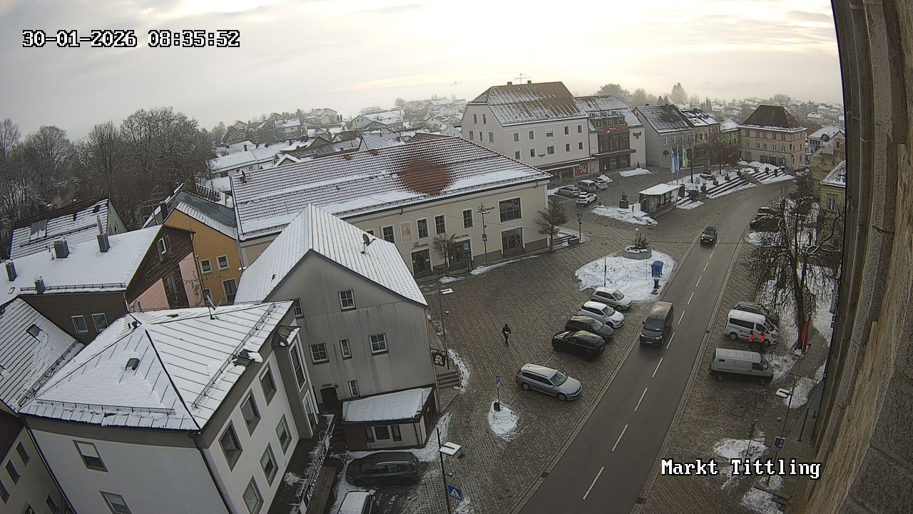 Archived image Webcam Tittling Market Square