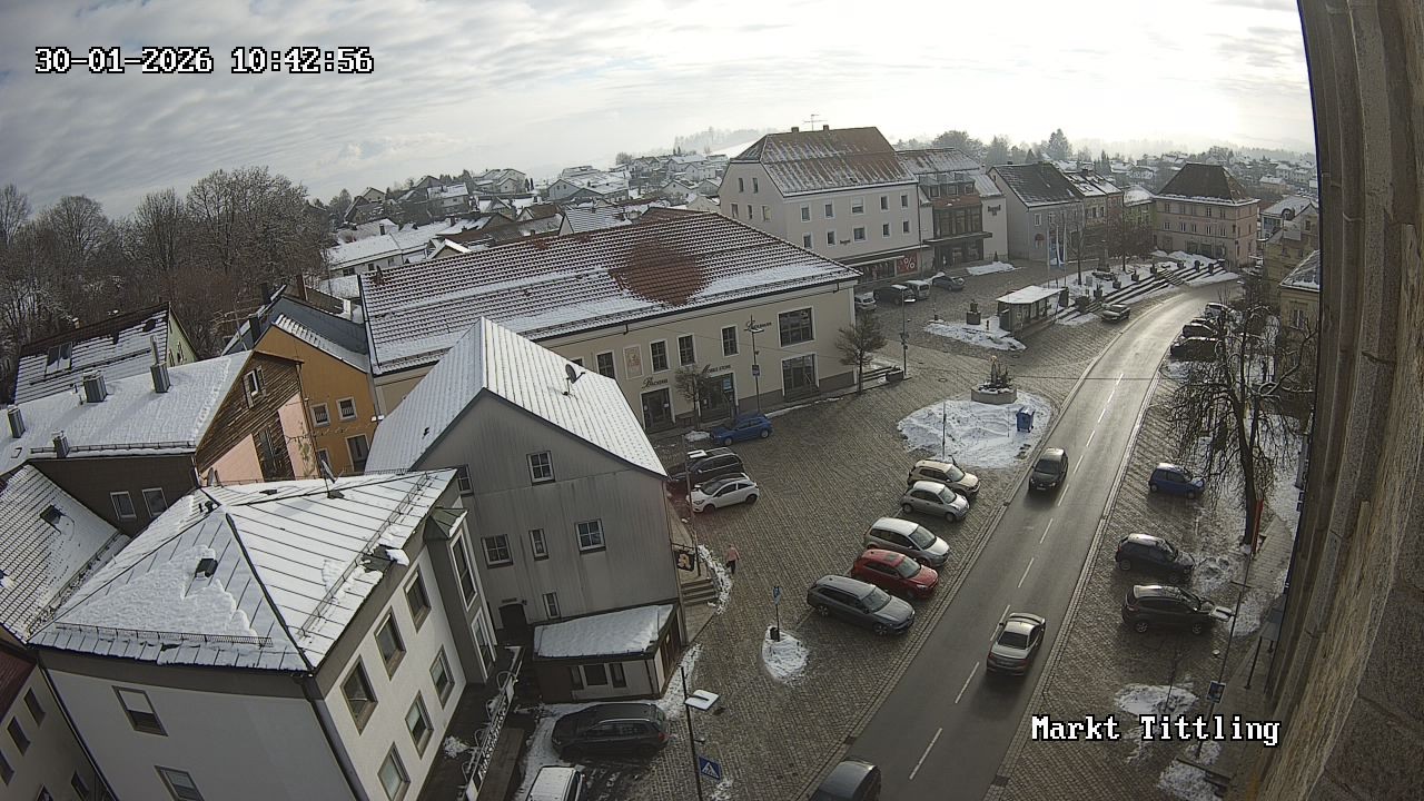 Archived image Webcam Tittling Market Square