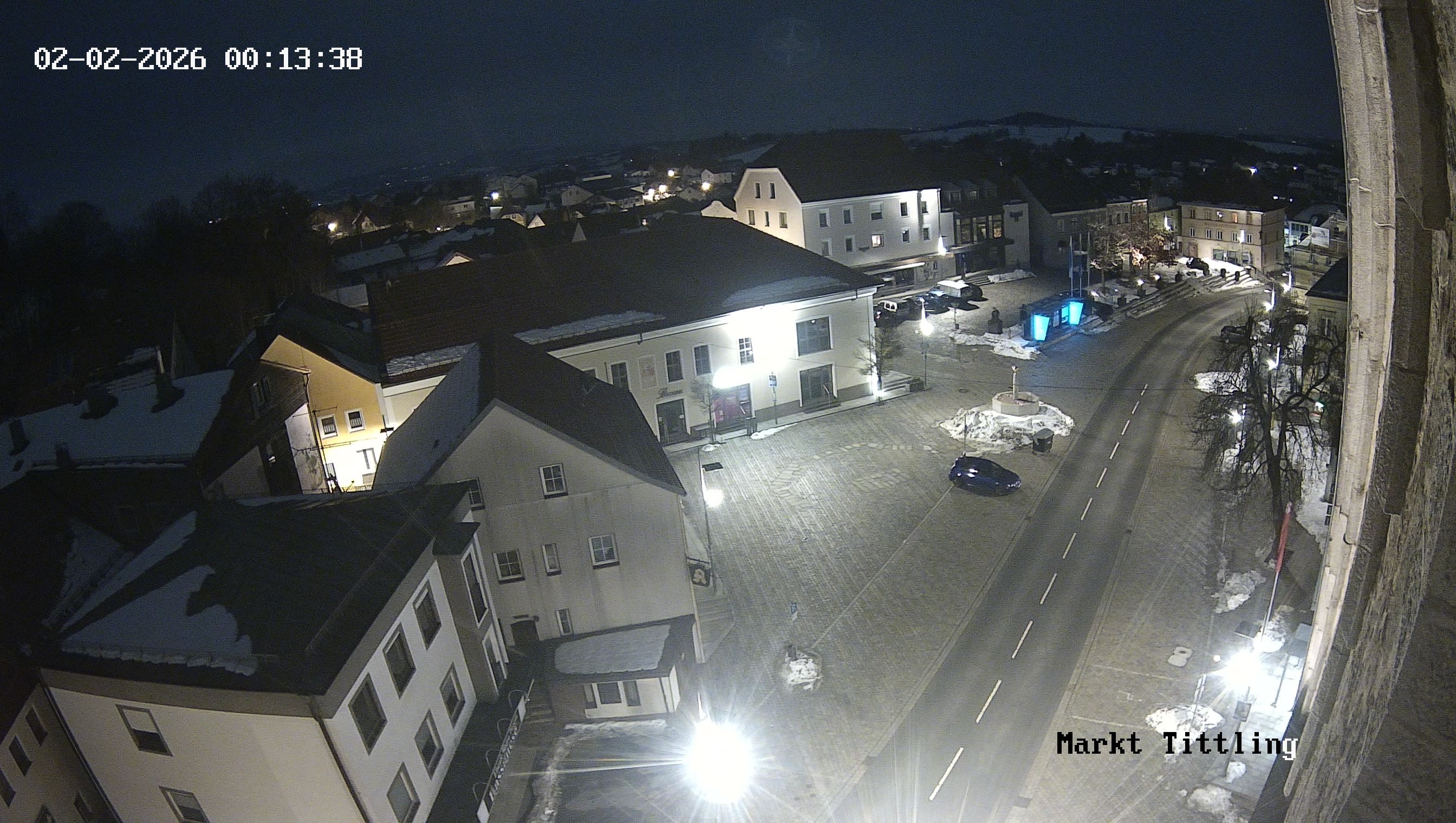 Archiv Foto Webcam Marktplatz in Tittling